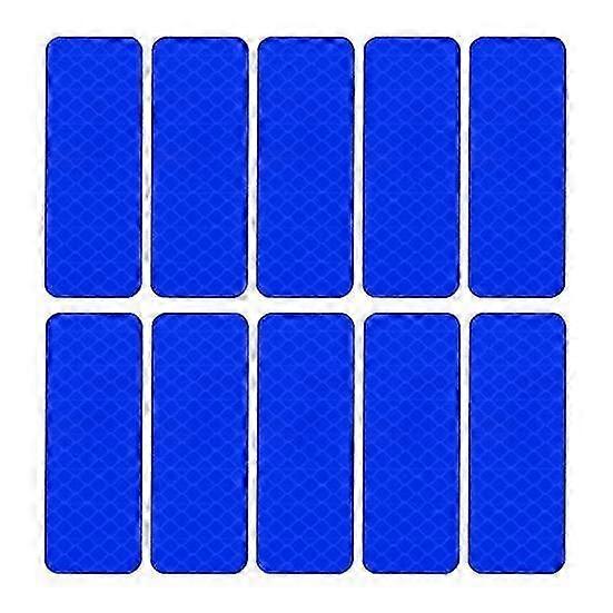 10 kpl heijastavia autotarroja vedenpitävä UV-kestävä itseliimautuva vahva tahmeus yönäkyvyys