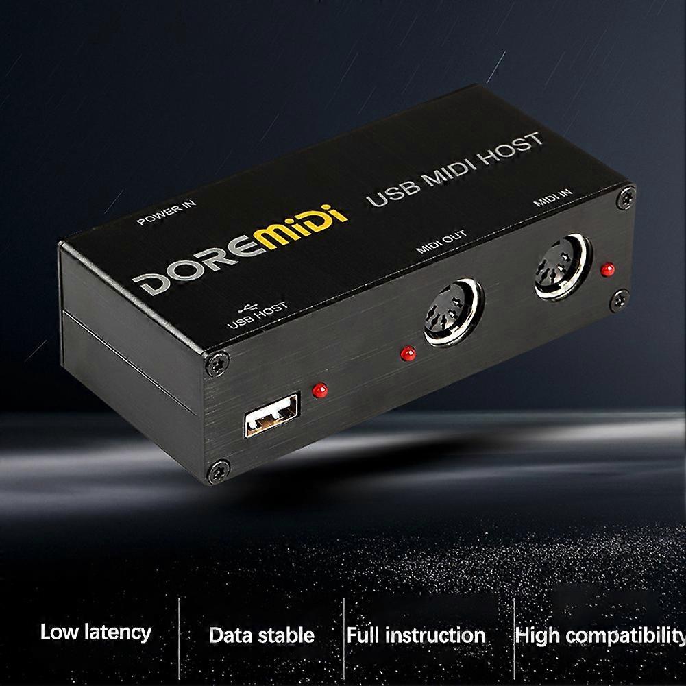USB to MIDI Host Guitar Effector MIDI Synthesizer MIDI Generator MIDI Interface Devices Electronic I