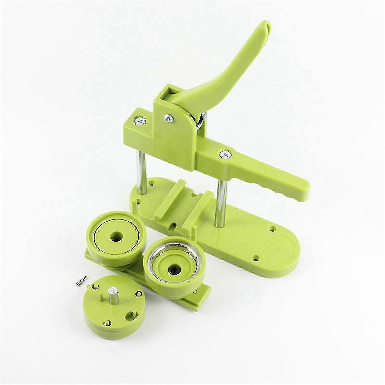 25/32/37/44 MM Button Maker Machine Installation-Free Pin Badge Punch Press KiQa