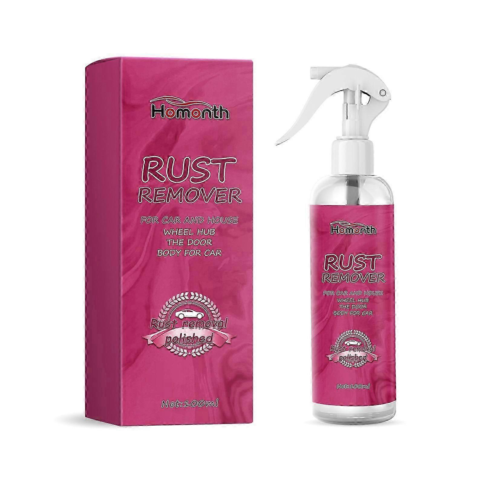 Homonth Car Rust Remover: A Multi-Functional Rust Remover For Cleaning And Removing Rust From Car Wheel Hubs And Handlebar Parts