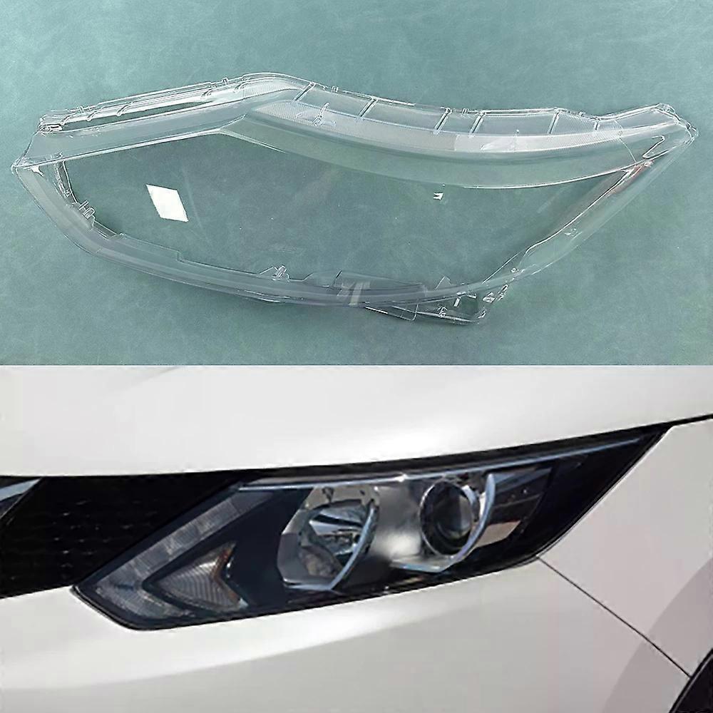 For Nissan Qashqai 2016~2018 Headlamp Transparent Cover Headlight Shell Lens Replace The Original Lampshade Plexiglass