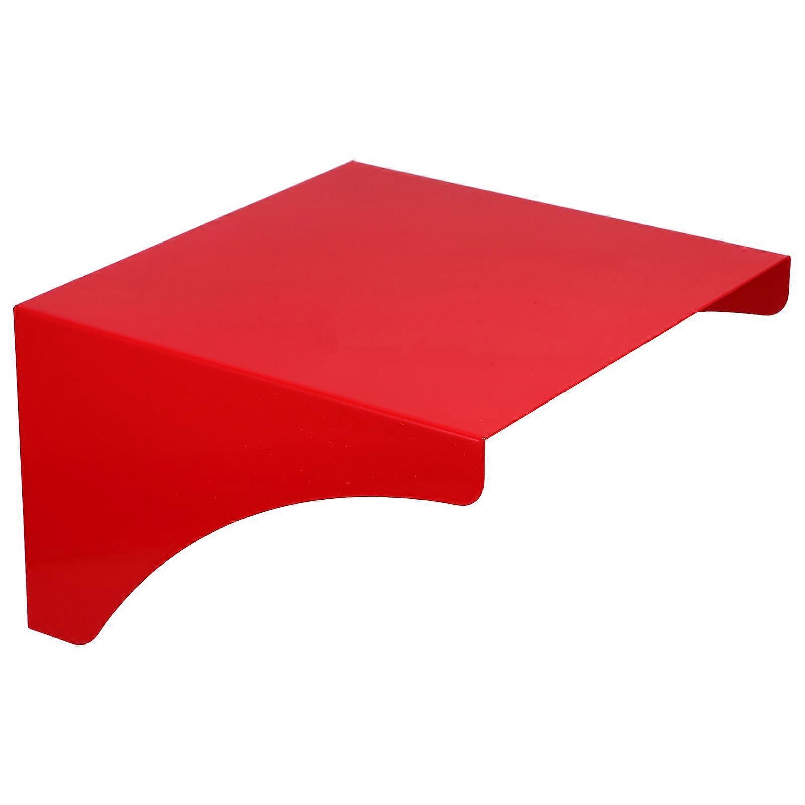 Fire Alarm Cover Red Waterproof Plastic Rainproof Shield For Outdoor Use 1Set