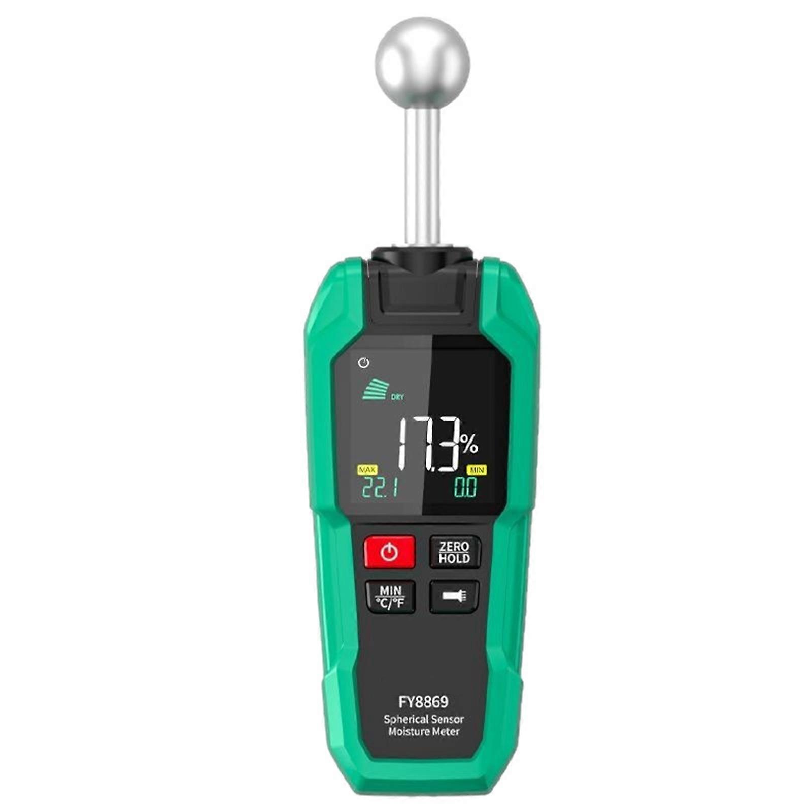 Digital Hygrometer Thermometers with Mists Point Reading Auto Calibration Function Ideal for Lab Workshops Home Use Multicolor