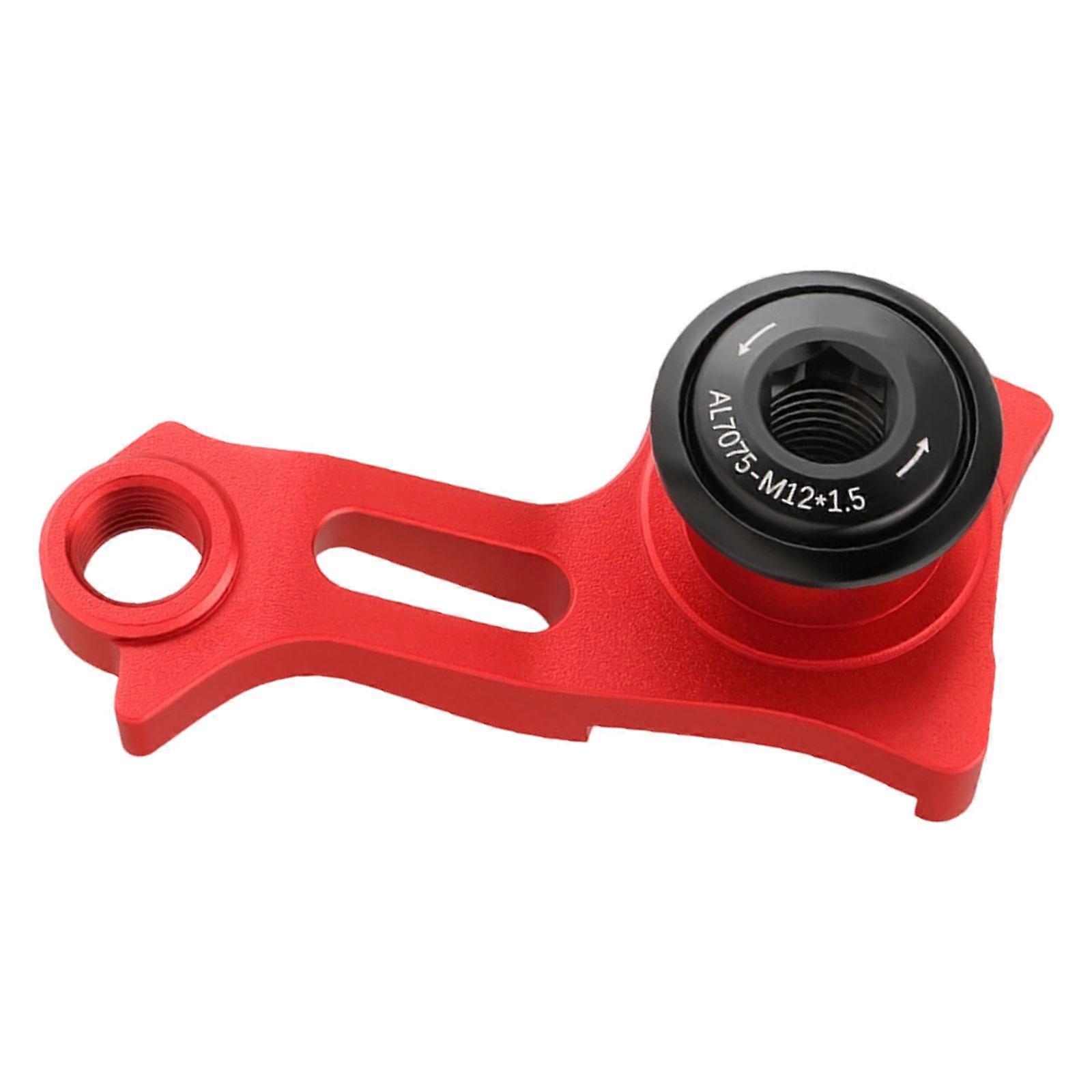 Frame Rears Gears Hanger Extension Adapters Light Weight Bicycles Tail Hook Extension Bikes Derailleurs Hanger Extenders  Red