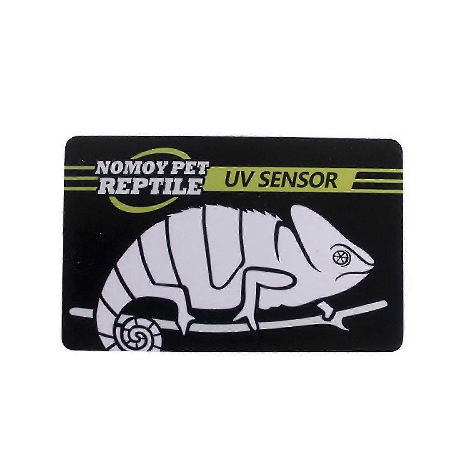 Reptiles UV Sensor Simple Effective Cartoon Lizard Pattern 10 Seconds Quick Test Reusable UVB Tester z