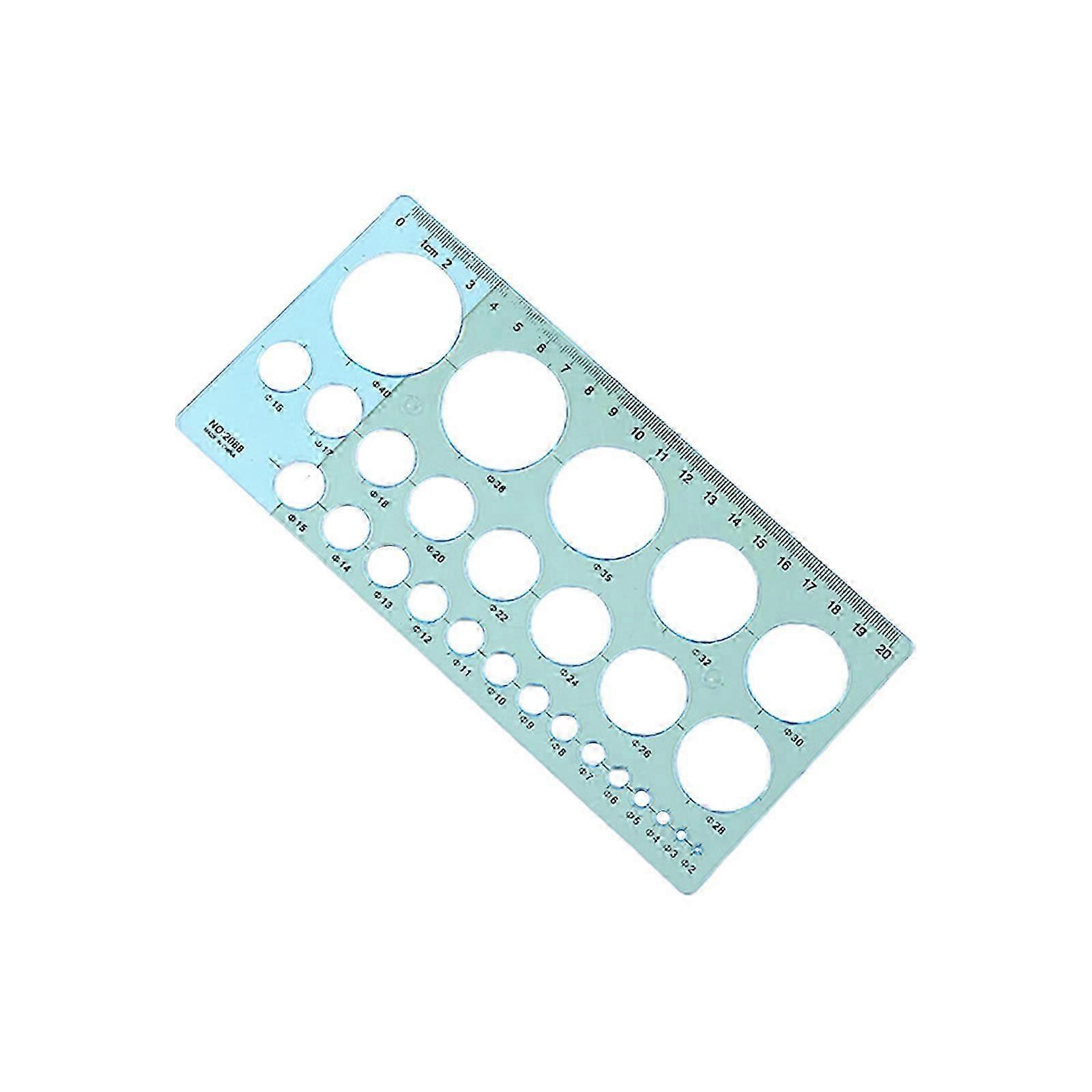 Furniture Template Geometry Measuring Tool Ruler Circle Stencil Drawing Tools