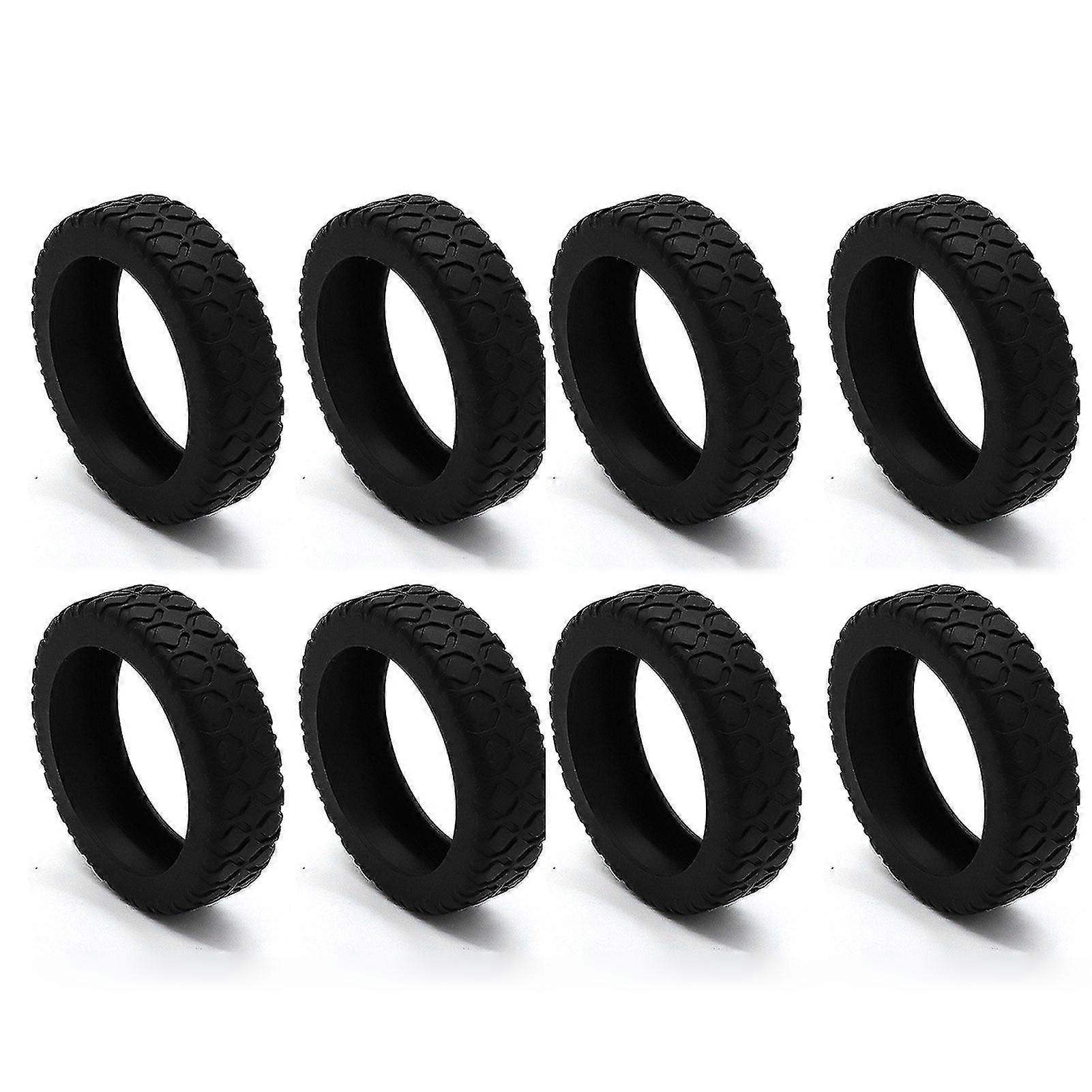 Silikonskydd för resväskor, supermjukt resväskehjulskydd, ersättning för resor