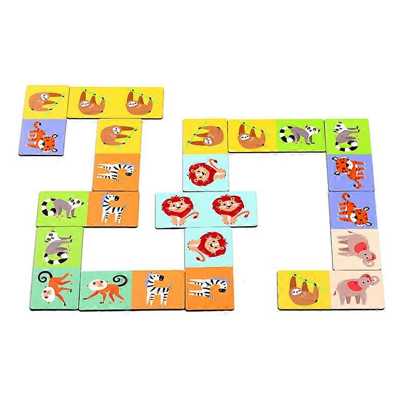 Kids Dominoes Set - Zooniverse 1 Pack