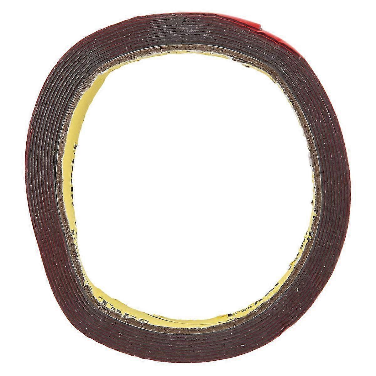 Strong Permanent Double Sided Foam Tape Roll, Red 15MM*