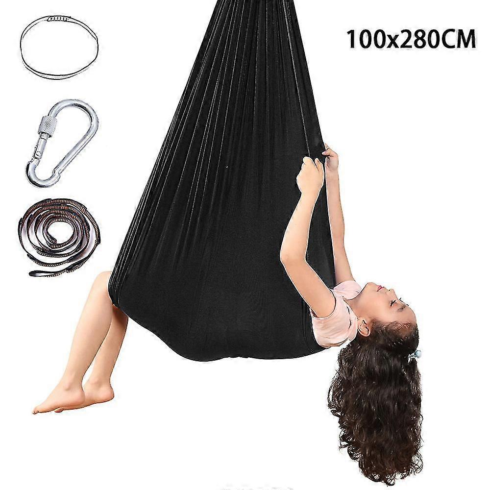 Snuggle Swing for Kid with Special Needs Adjustable Elastic Cuddle up Hammock Chairtoy for Indoor