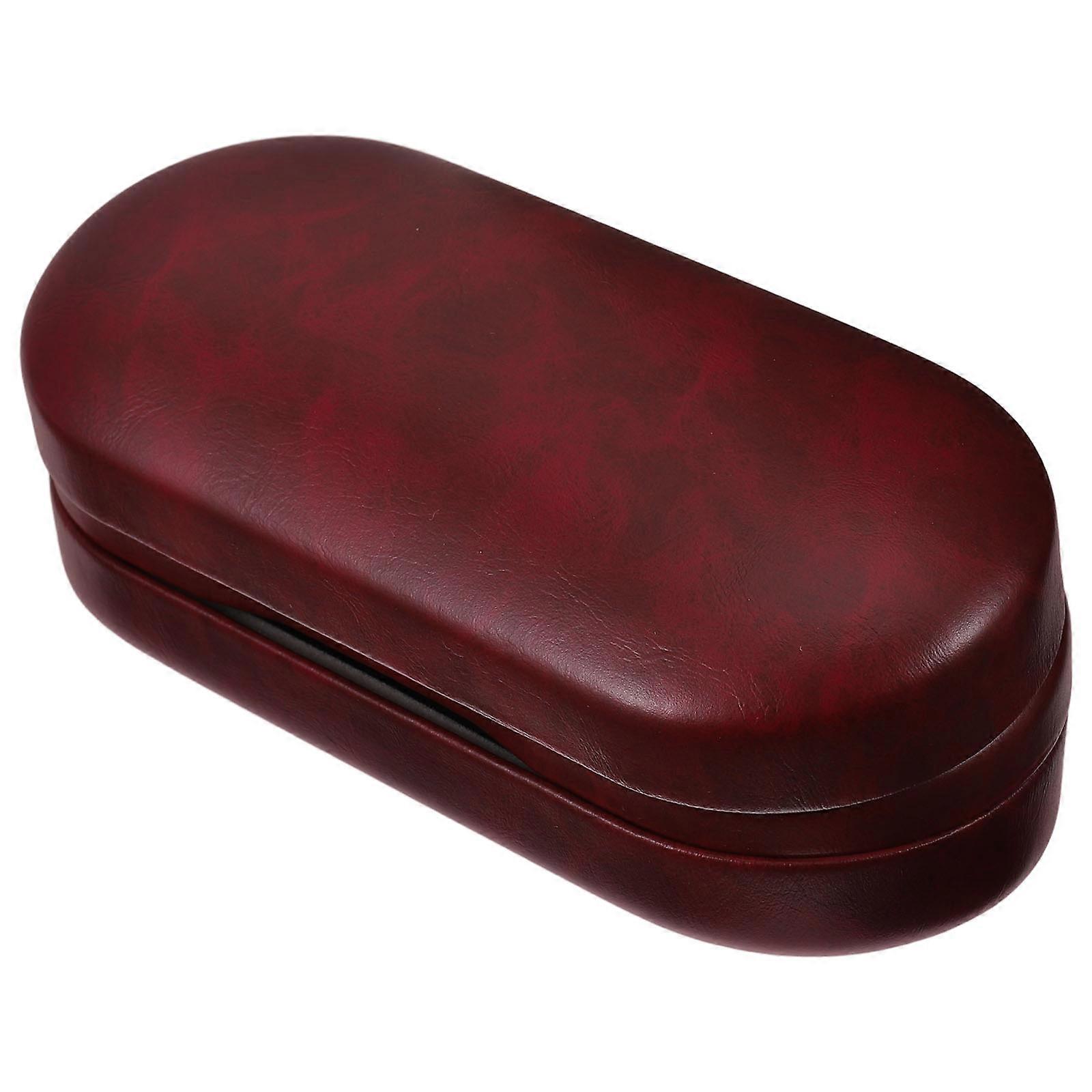 Soft Interior Eye Glasses Box Dual Sided Case for Daily Use
