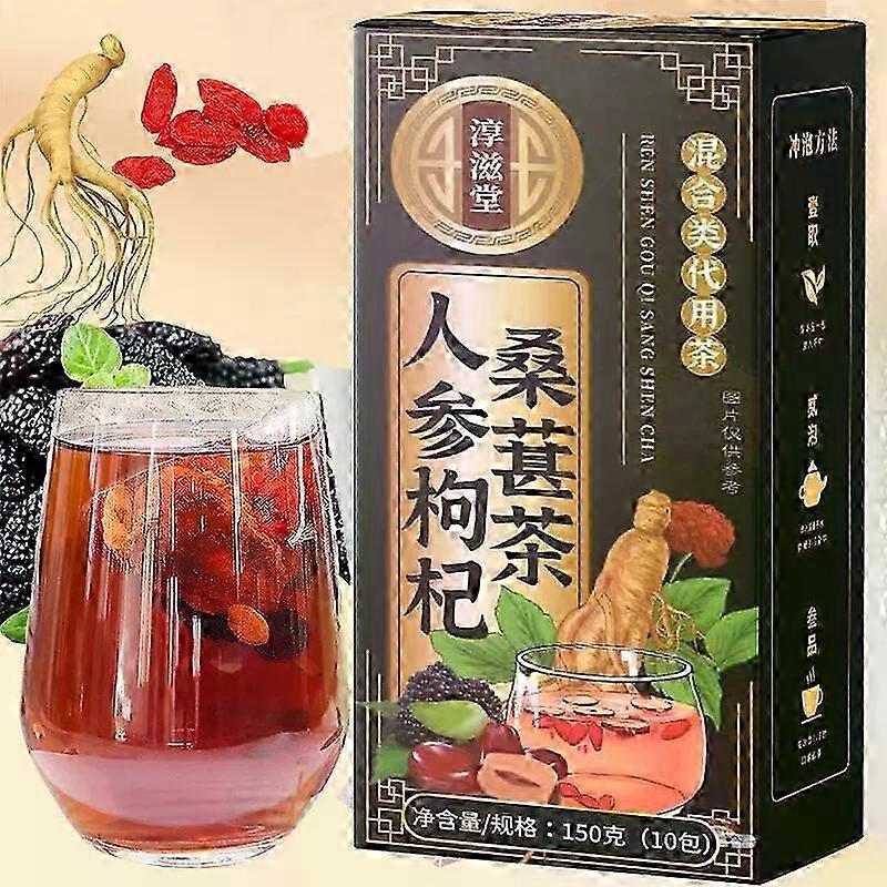 Herrte Ginseng Tea Wolfberry Tea Mulberry Maca Tea