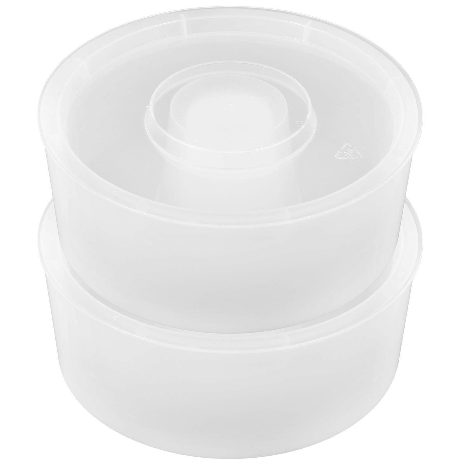 Bee Feeding Tool Water Feeder for Beekeeping 10Pcs White PP Material