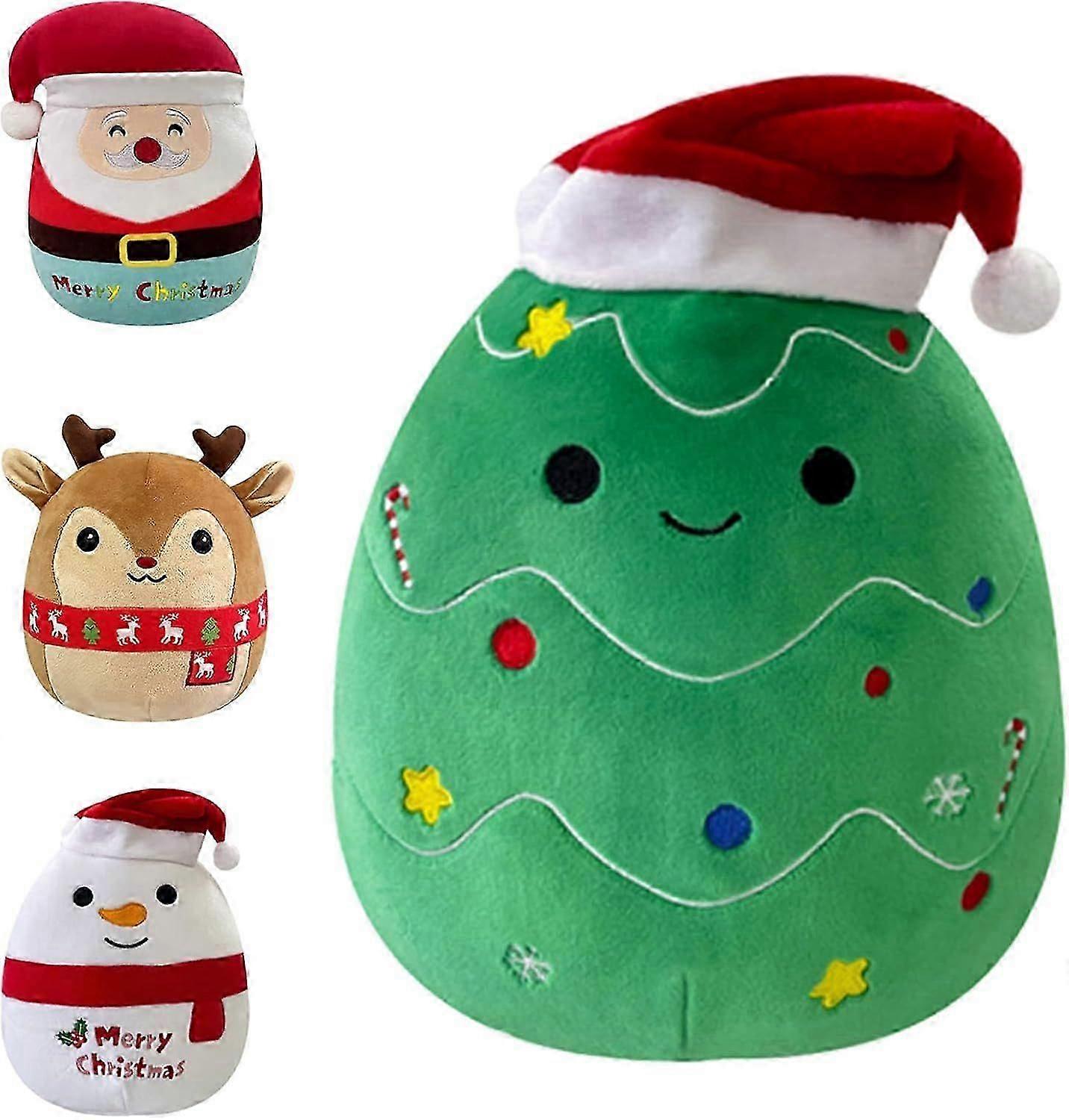 20cm Christmas Plushies Plush Xmas Tree Toy for Kids(Christmas Tree)