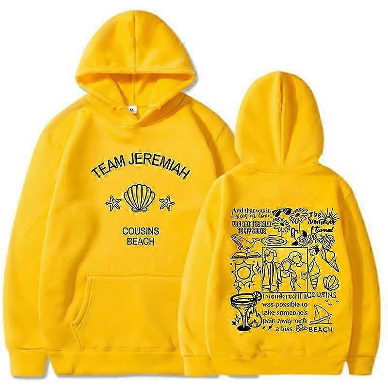 2023 Hot Team Jeremiah Cousin Beach Felpa con cappuccio L'estate in cui mi sono trasformato in graziose felpe con cappuccio Felpa Harajuku alla moda