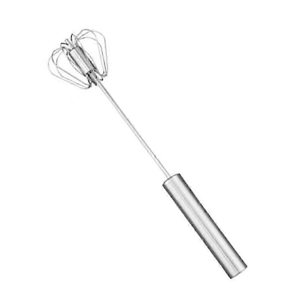 Whizzy Whisk Semi-Automatic Egg Whisk Hand Push Egg Beater Stainless Steel Blender Mixer