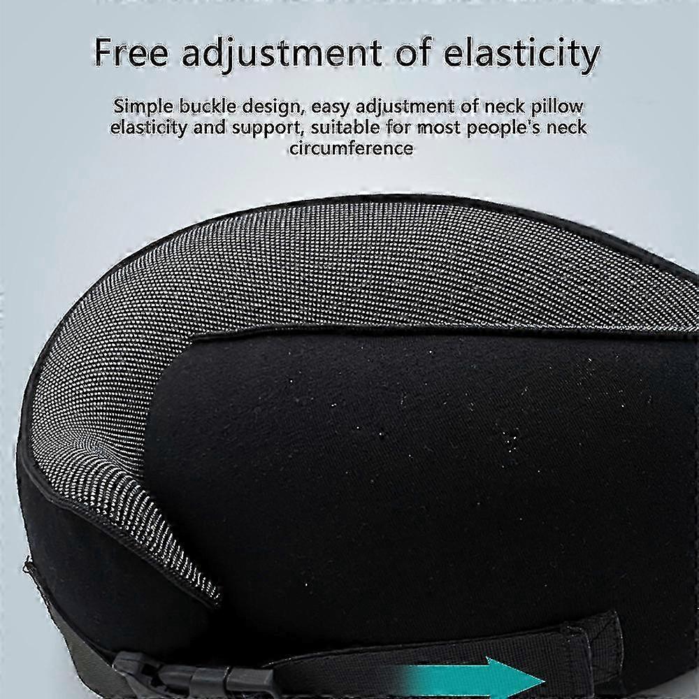 ​Flyhugz Travel Neck Pillow Wander Plus Memory Foam Airplane Pillow for Sleeping Comfortable Neck Support on Trips