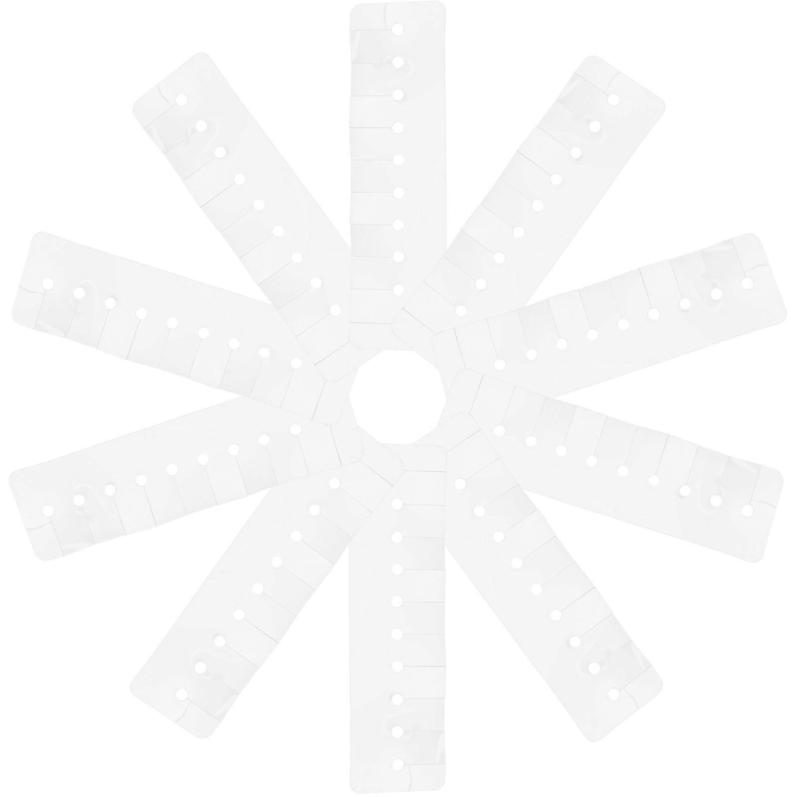 10 قطع حراس درع حراري متعدد الثقوب الغراء حامي أدوات تمديد الشعر