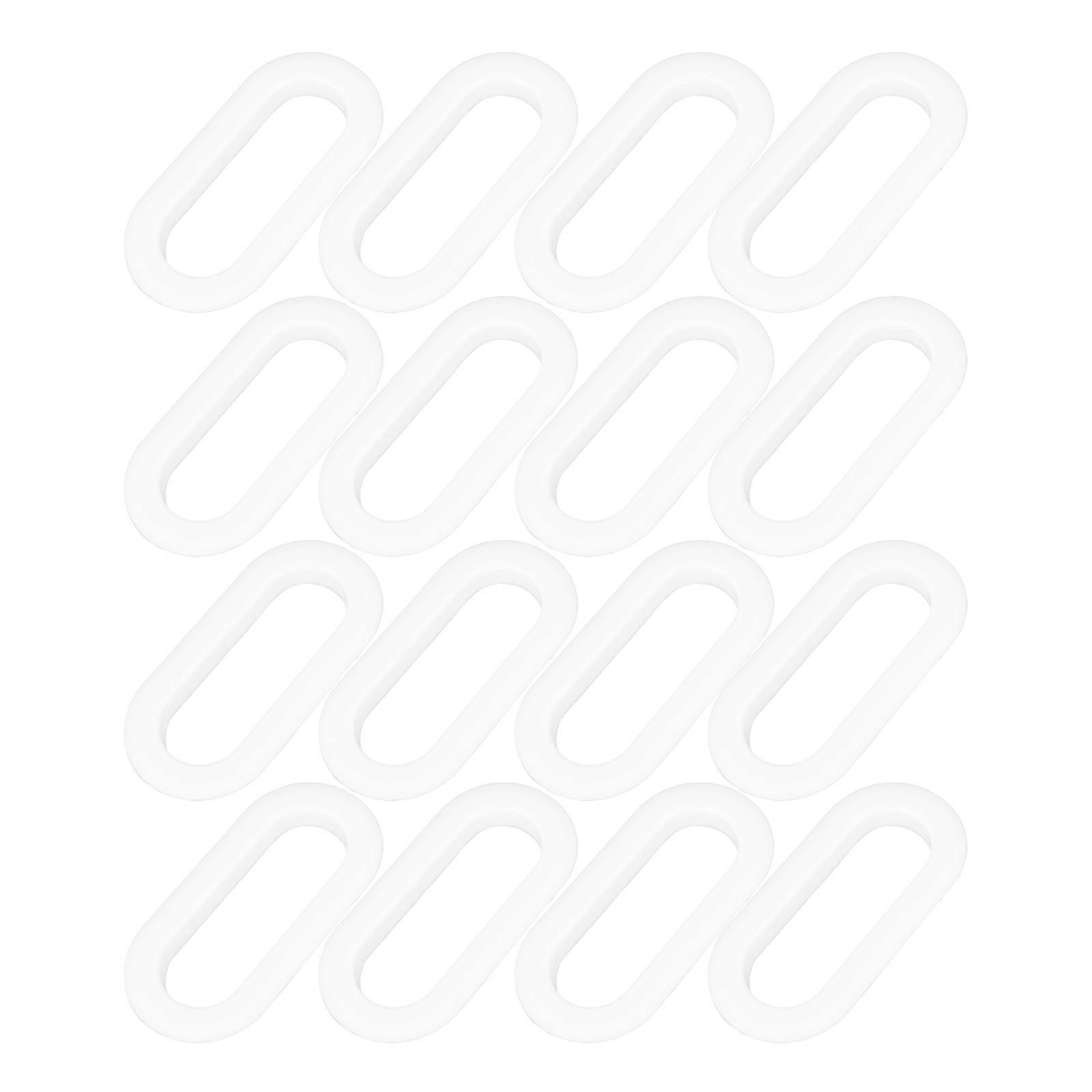 Plastic Paper Box Handles for Carrying 20Pcs White Replacement Box Handles