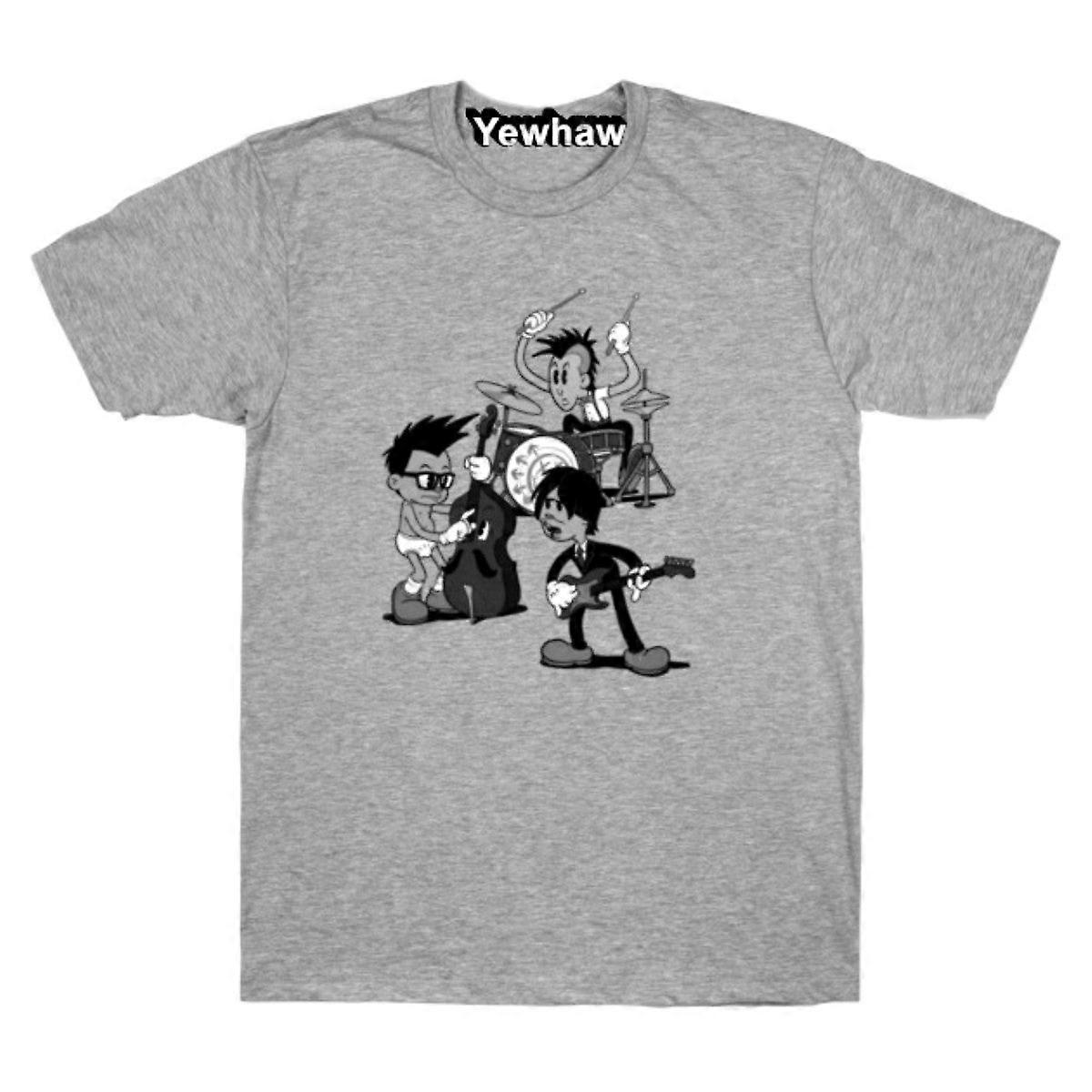 Blink 1932 Punk Band In 1930s Rubber Hose Style Cuphead T-shirt Blink 182 Tee