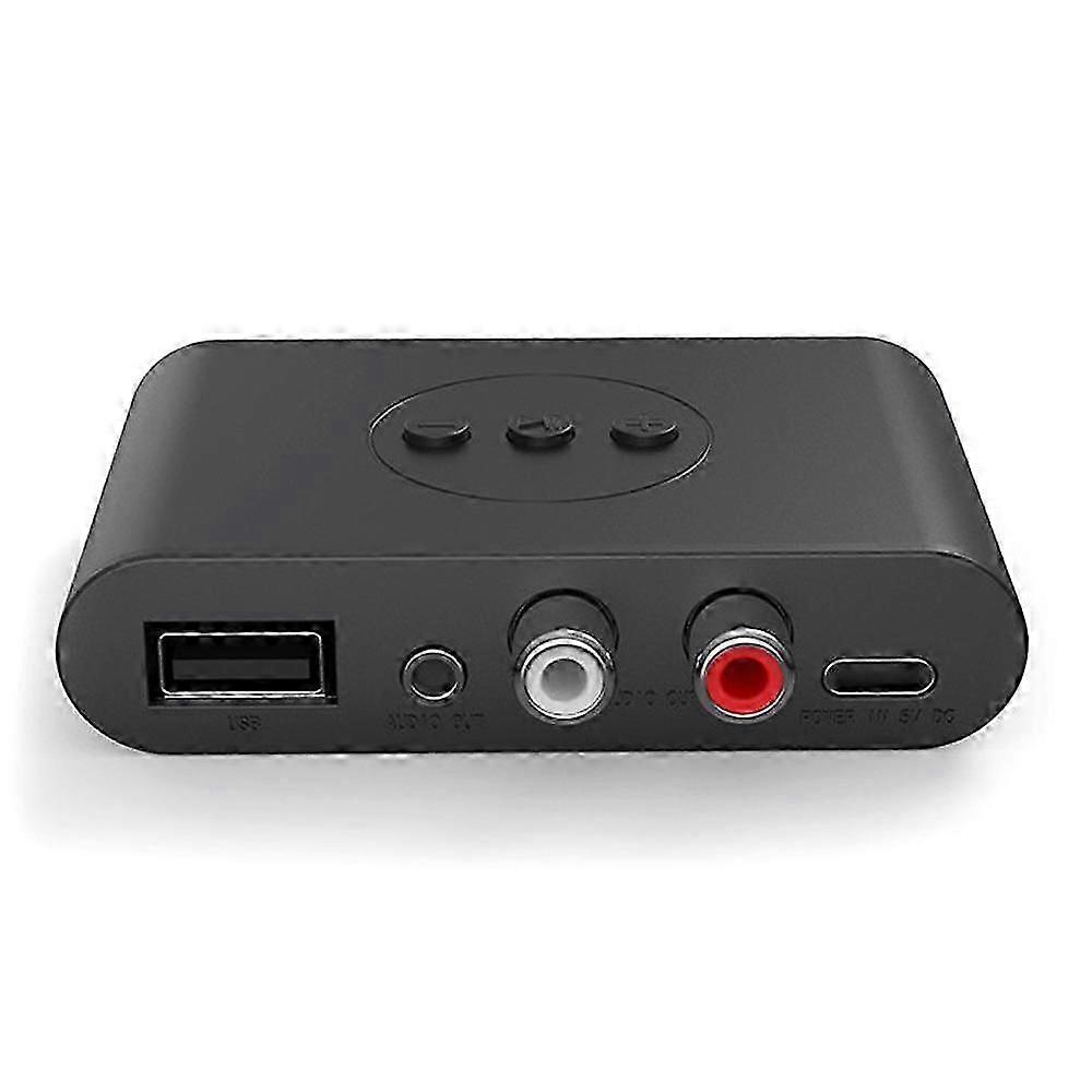 Bluetooth 5.2 Wireless Audio Receiver Adapter Car Nfc U Disk Aux Music Receiver