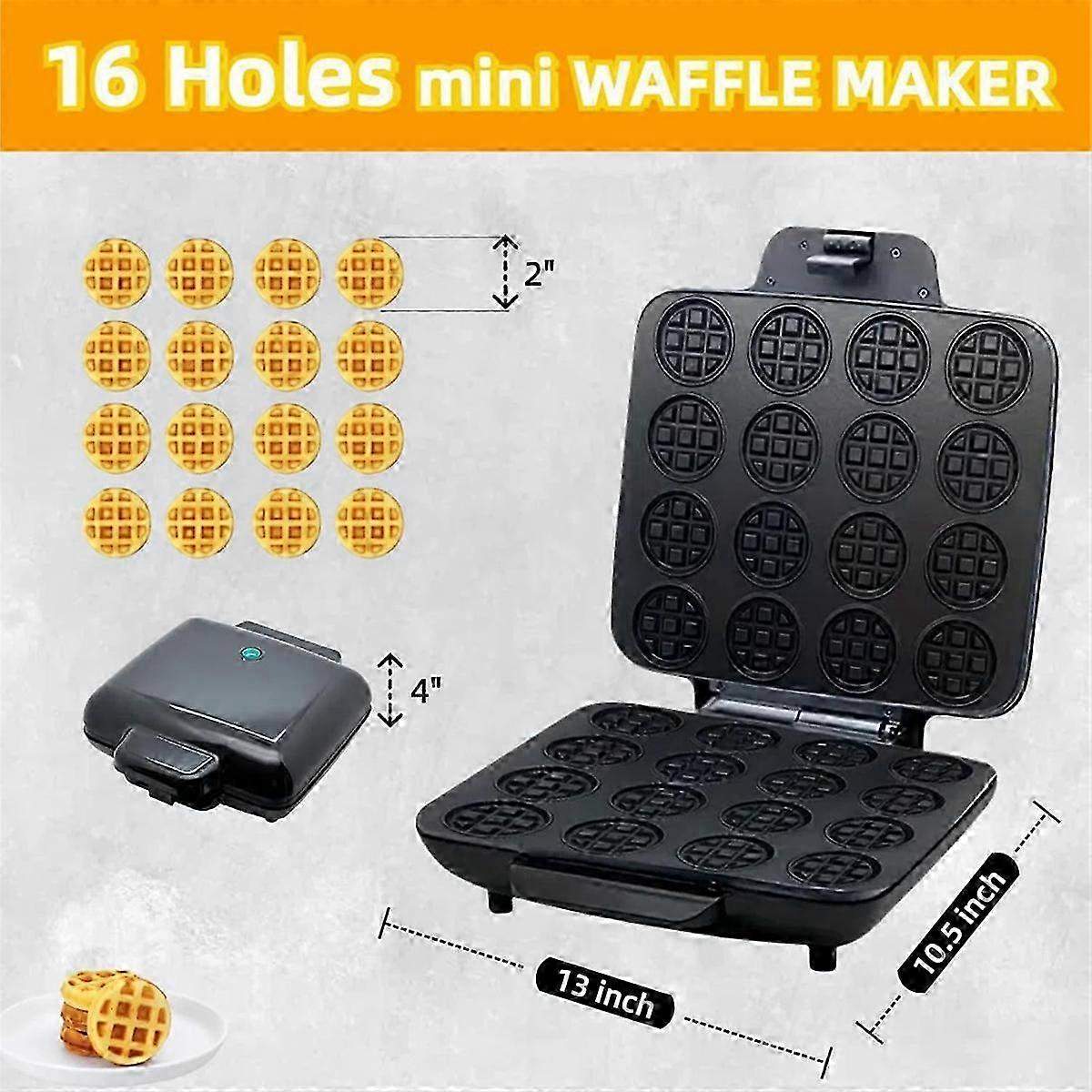 Multi Waffles Maker 16 Waffle Molds Nonstick Waffle Iron EU Plug