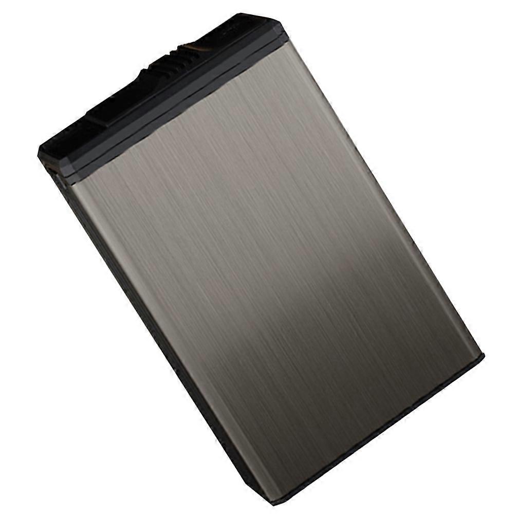 Metal Case Plastic Storage Box for Home with Sliding Lid