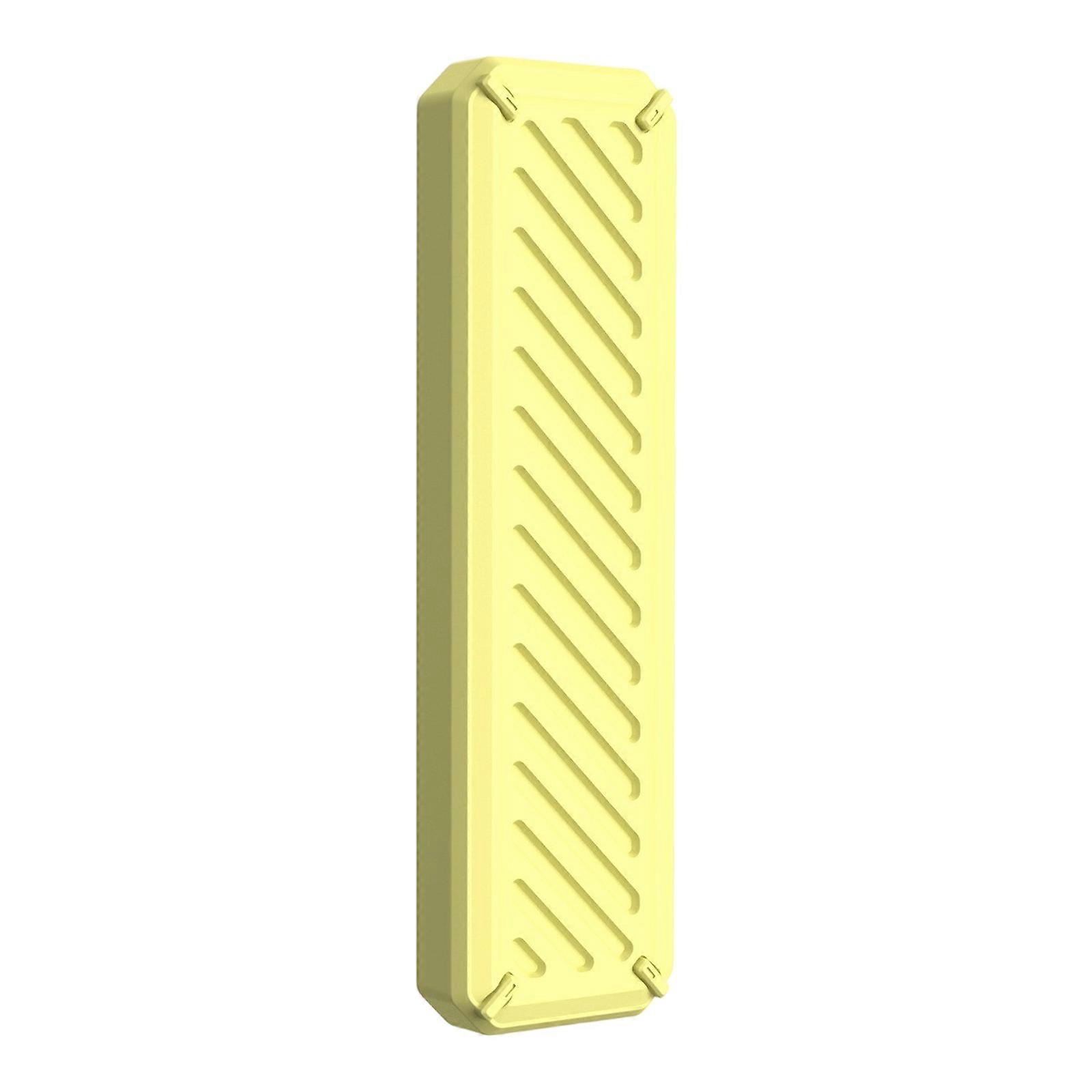 Silicone Protective Case For TV 4k 2021/2020 Remote Controller AntiDrop Cover Shockproof Feature Full Coverage Shell  yellow