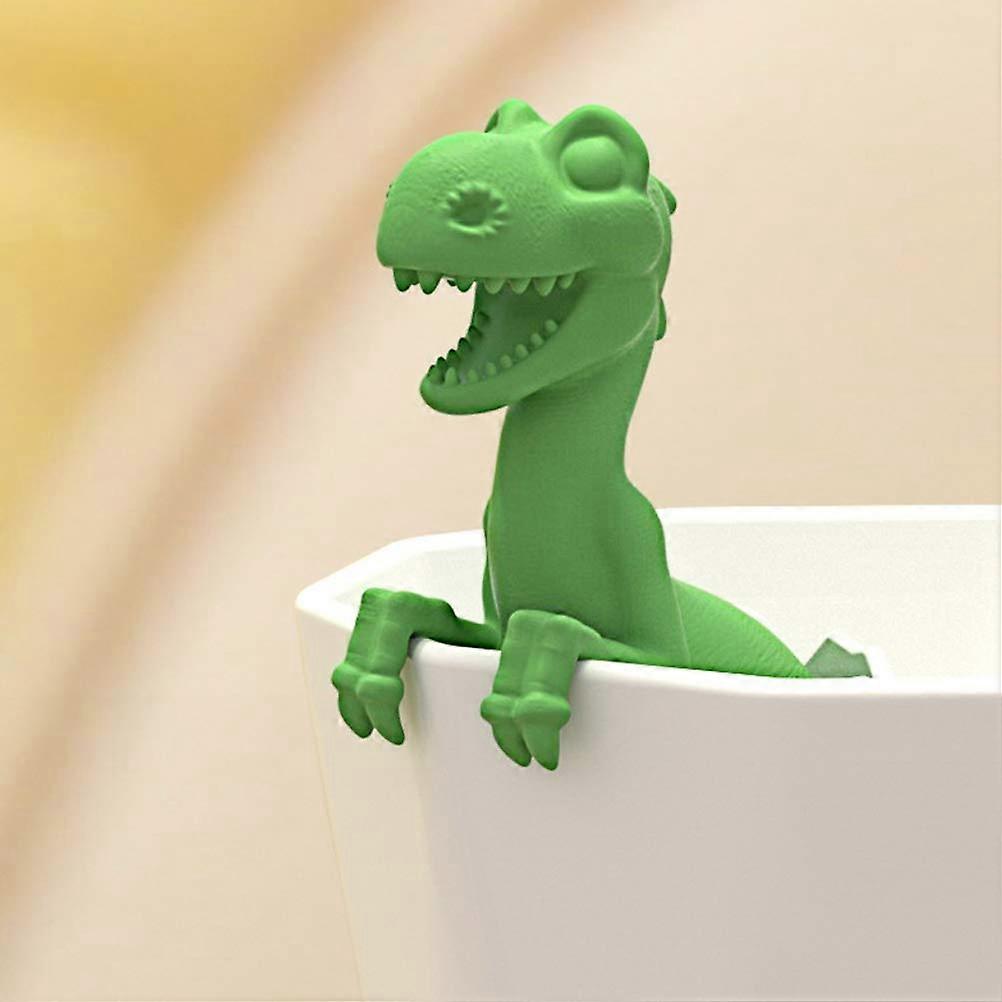 Tea Infuser Silicone Dinosaur Loose Leaf Strainer Fun Design Dishwasher Safe Green