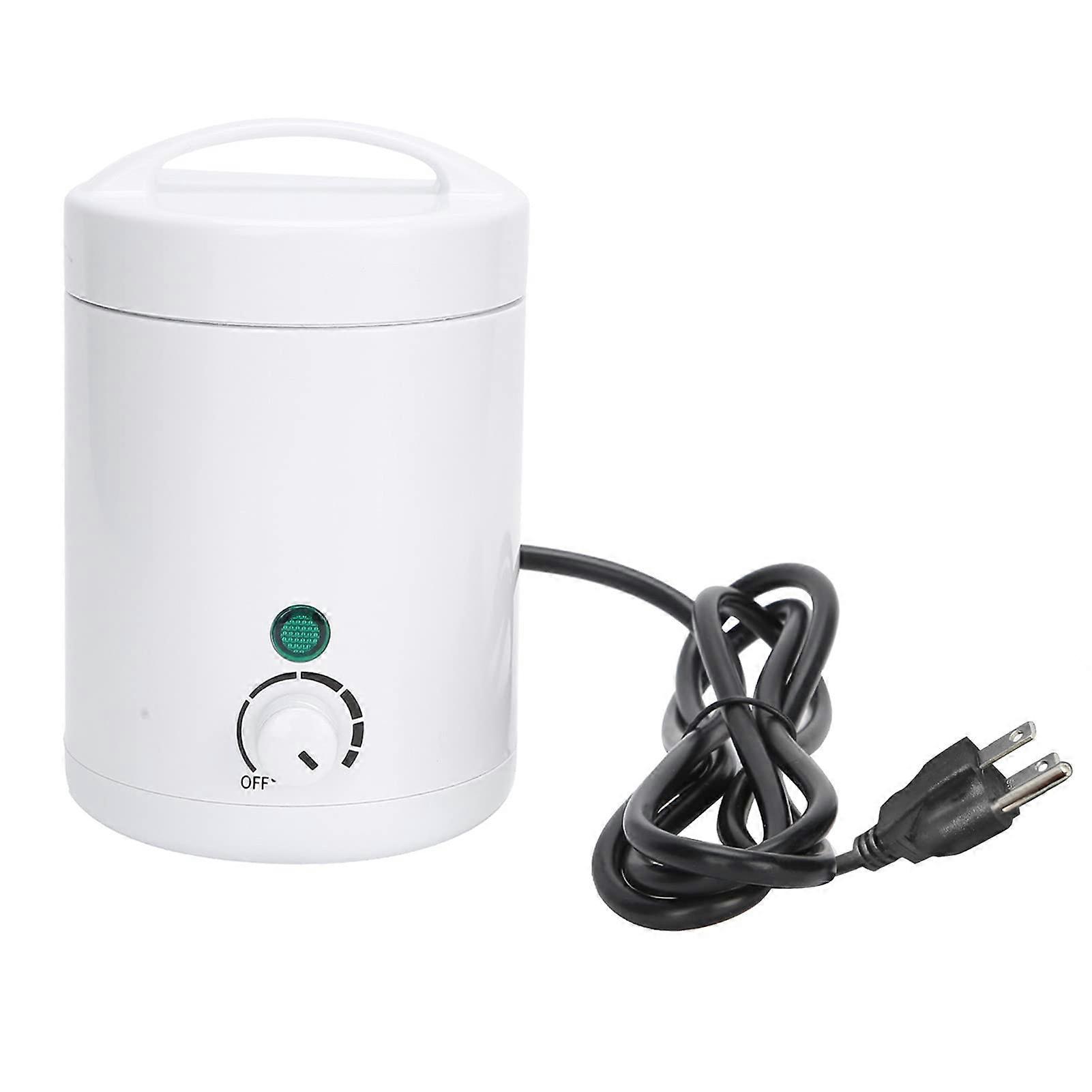 Hair Removal Wax Machine with Adjustable Temperature, Mini Waxing Kit for Home and Travel, 110V