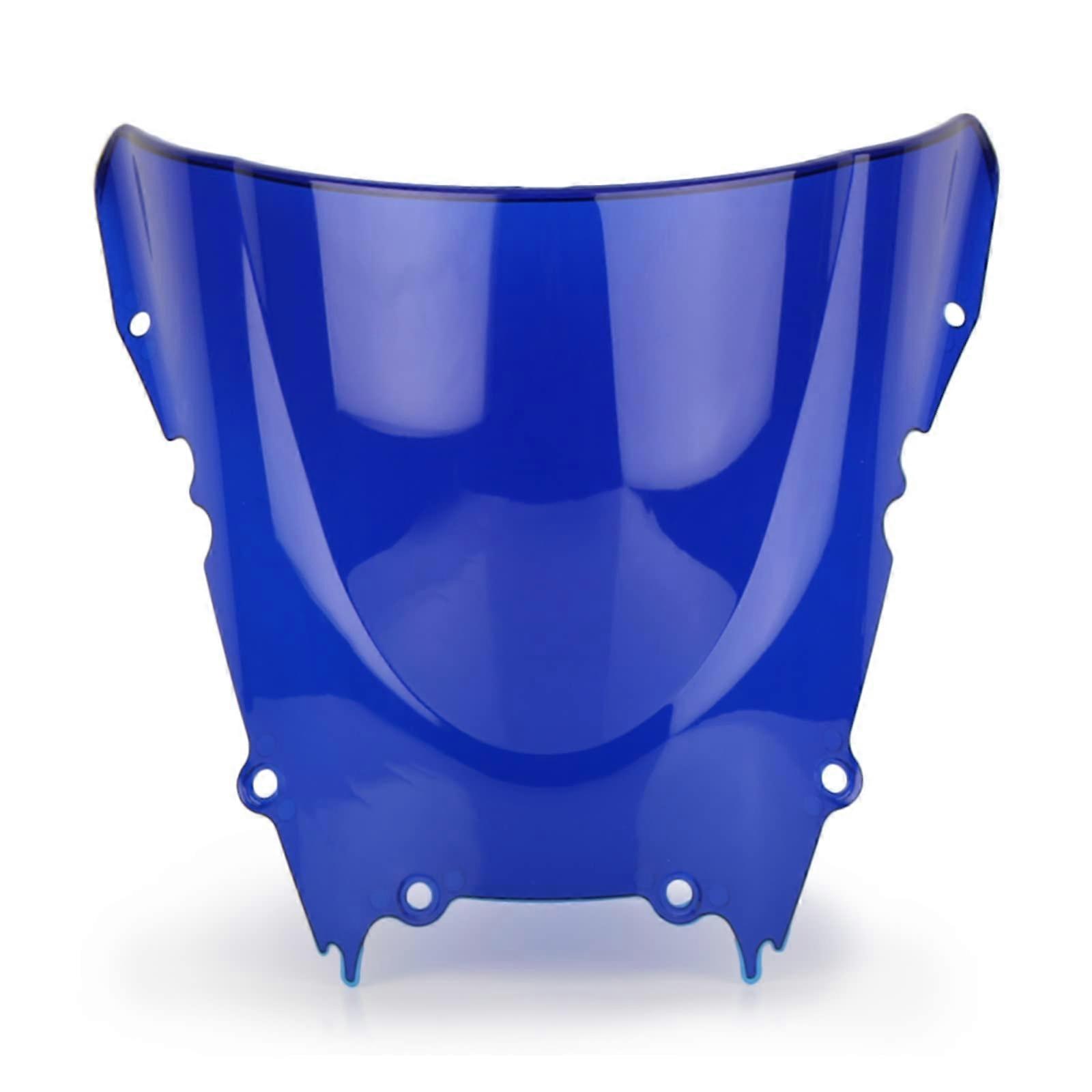 Double Bubble Windshield Windscreen with Optimum Wind Protection for Yamaha R6 19982002