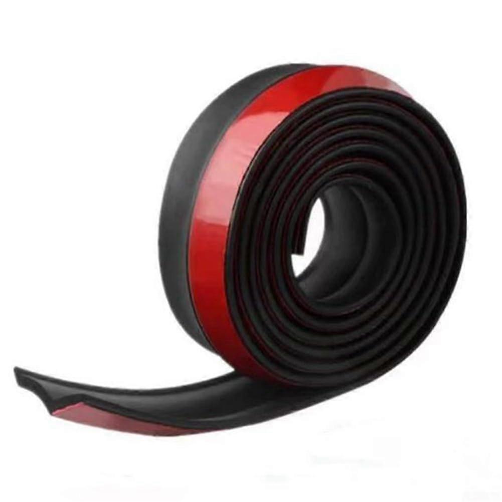Car Bumper Protector 5m Soft Rubber Guard Strip for Universal Scratch and Collision Protection