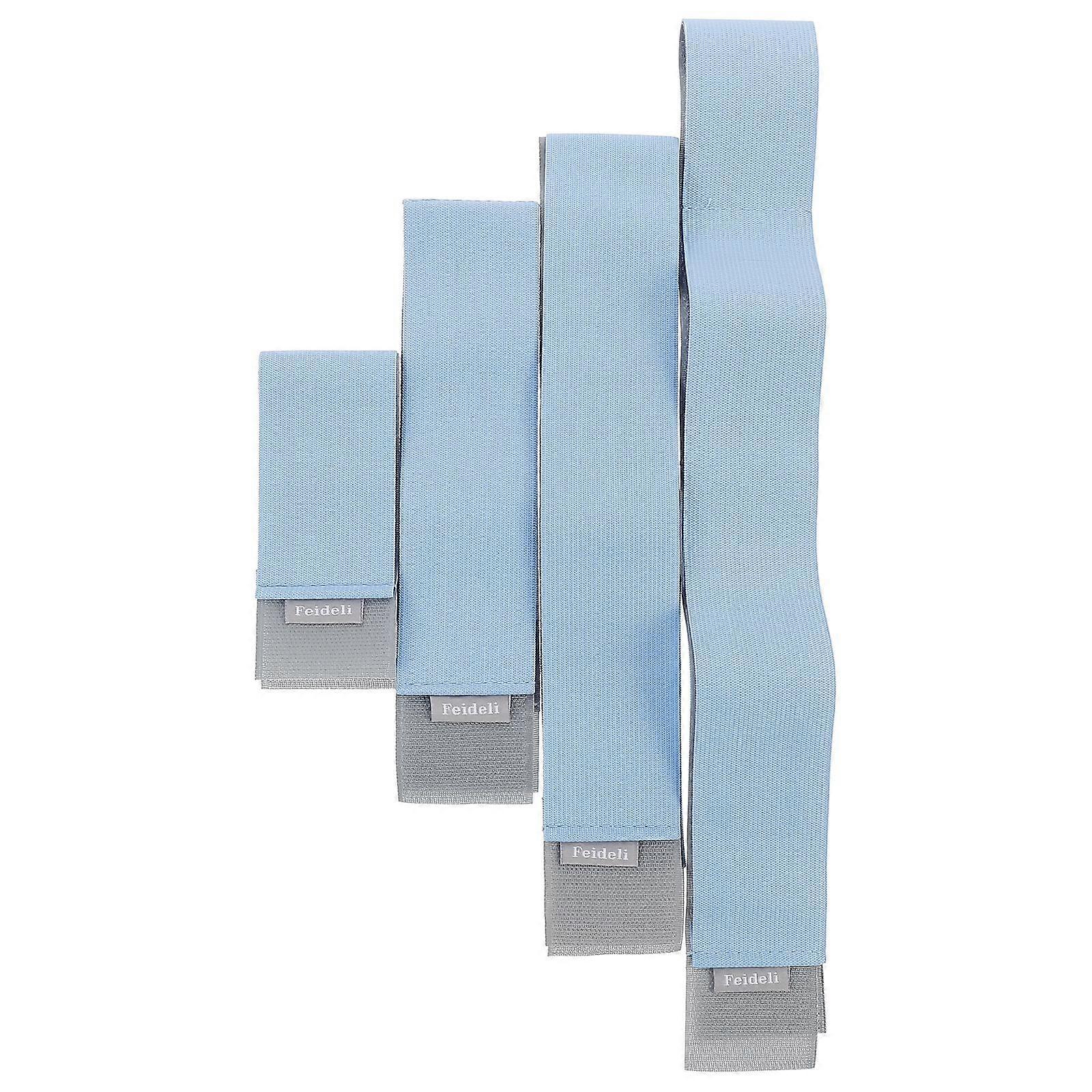 4Pcs Car Trunk Fixing Strap Elastic Bands for Extinguisher Organizing Use