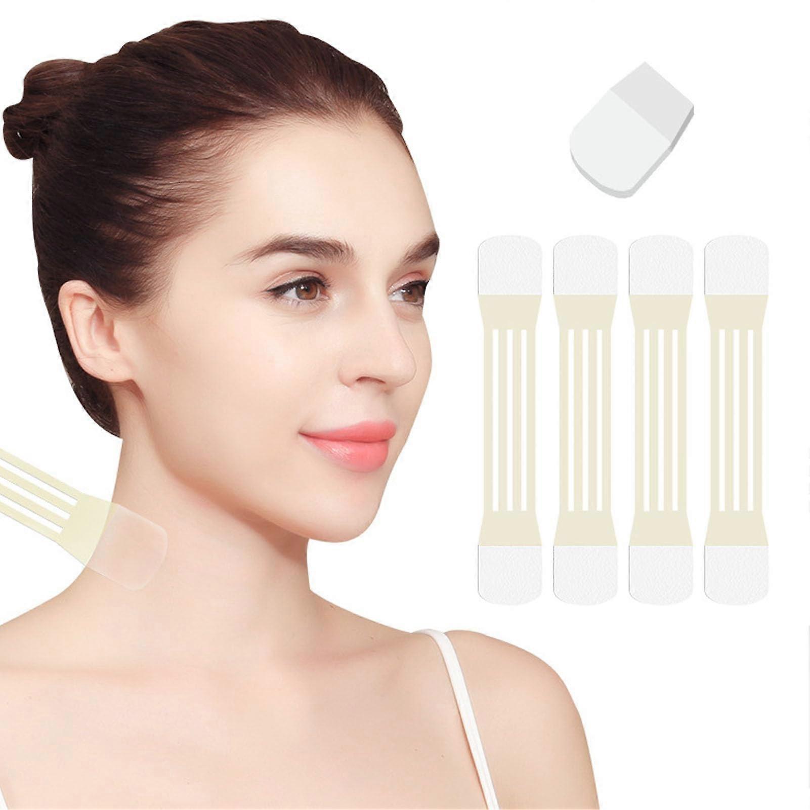 Face Lifting Tape Invisible Waterproof Patch for Double Chin VShape Contouring Instant Lift Effect