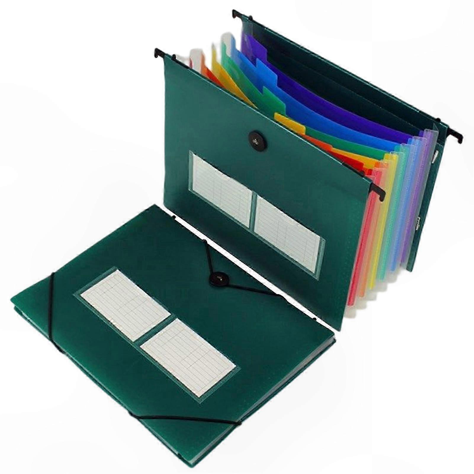 B5 Plastic Expanding File Folders, Multi-Function Organizer for Homework & Student Storage