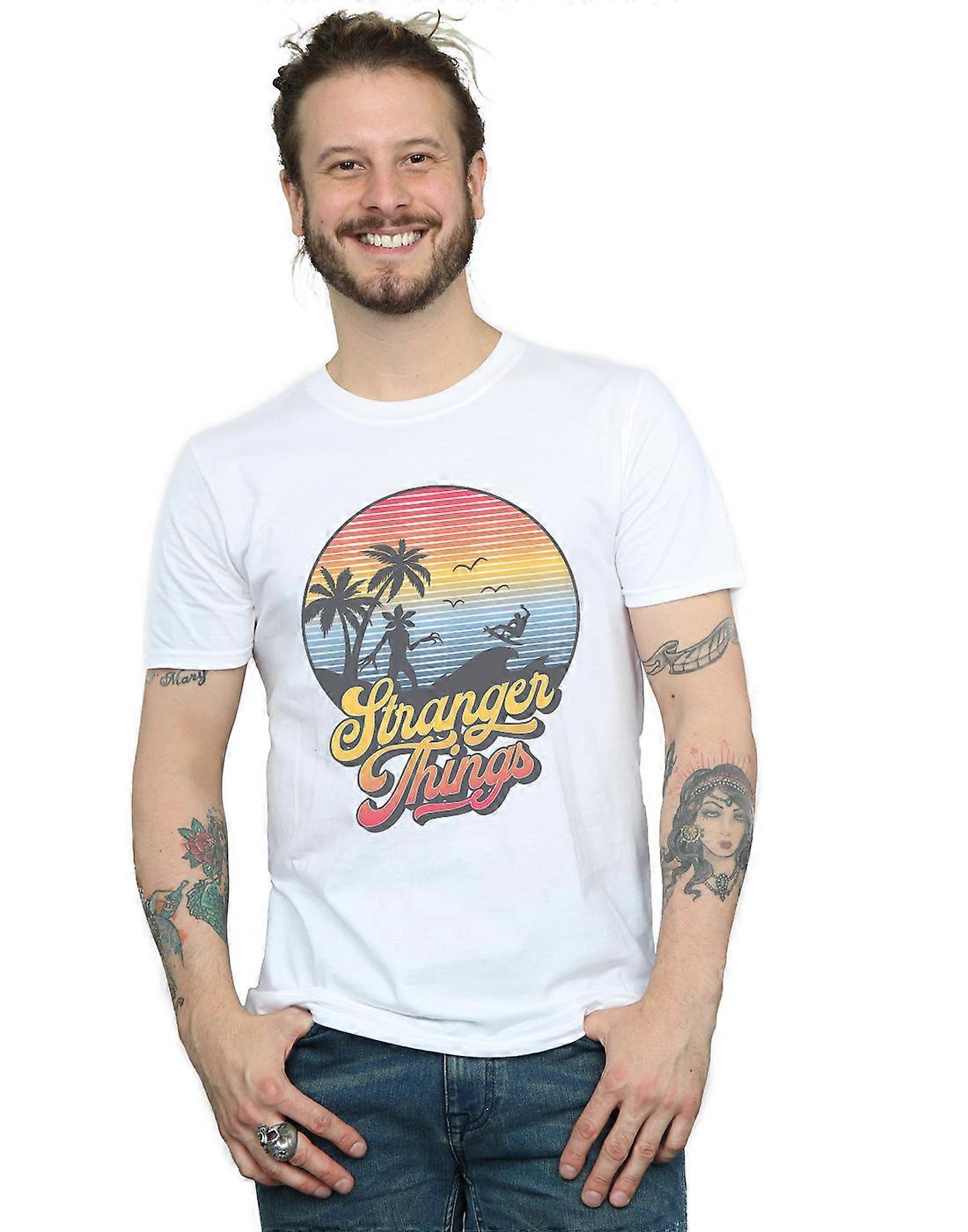 Netflix Men's Stranger Things LA Gradient T-Shirt