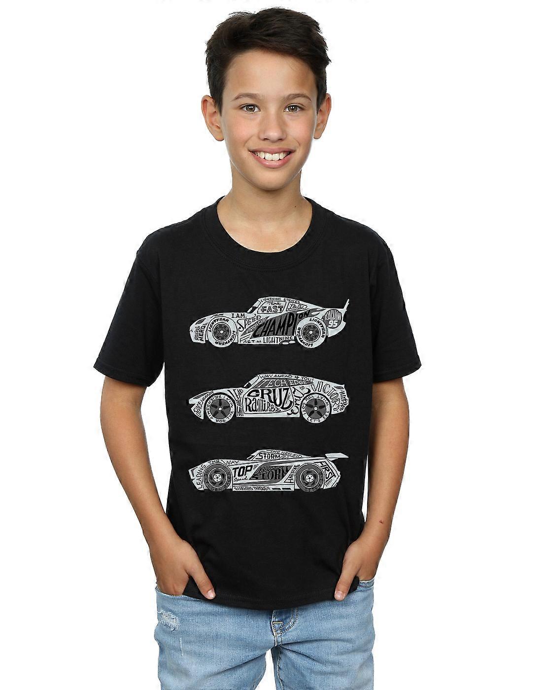 Disney gutter biler tekst syklistene t-skjorte