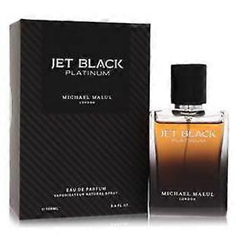  Jet Black Platinum by Michael Malul - Eau De Parfum Spray 3.4 oz - Men 