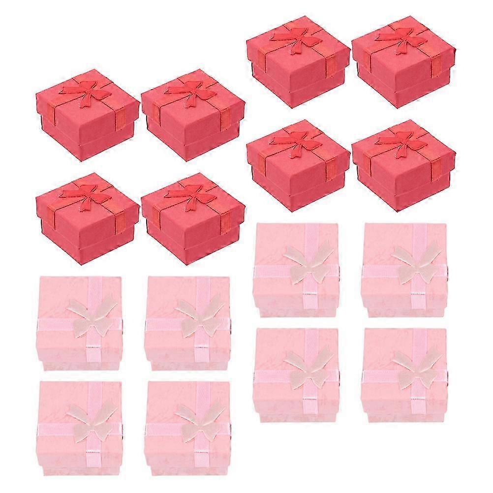2026 Suitable European Earring Box for Storage 24Pcs Ring Packaging Boxes Decorative Design