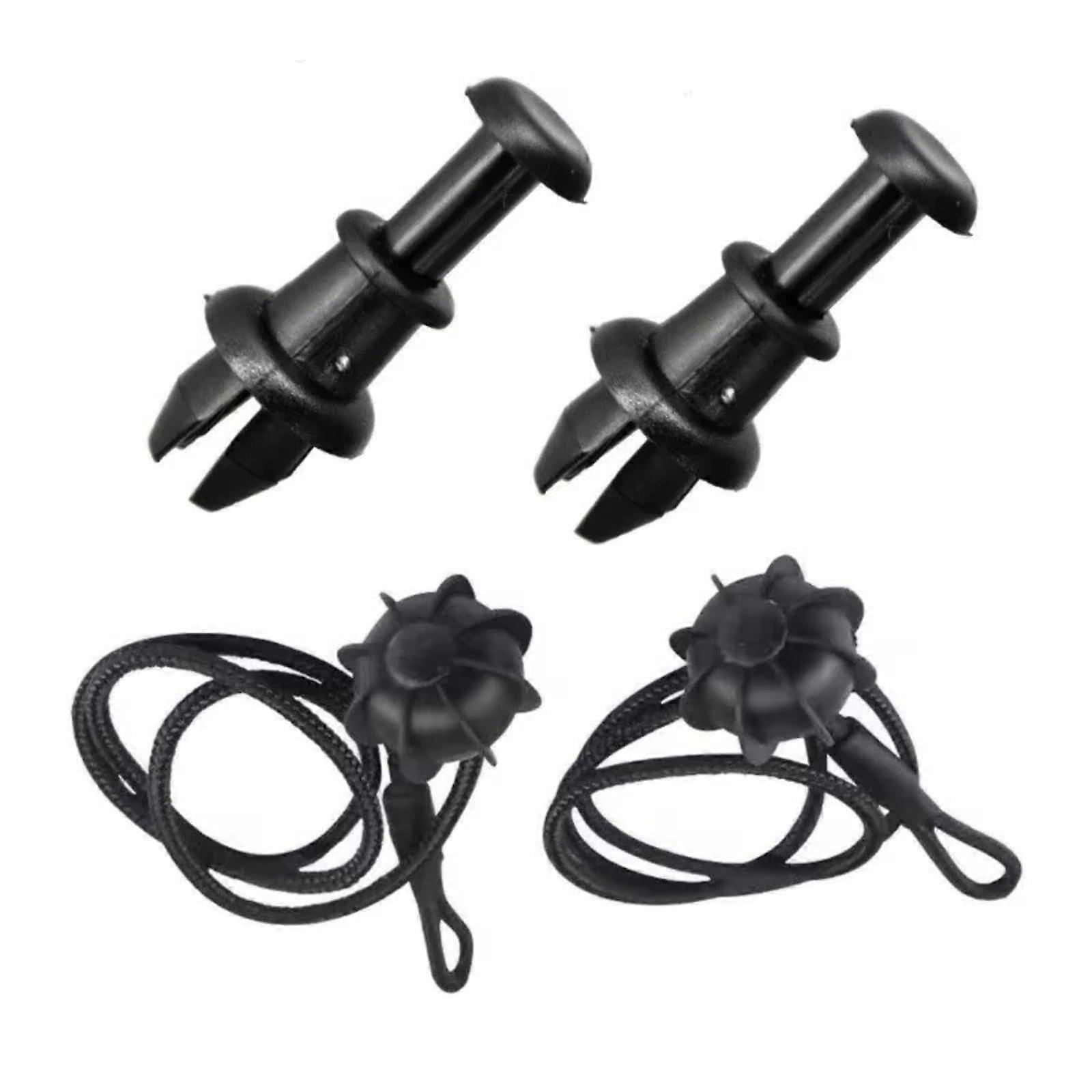 Car Parcel Shelf Strap Compatible with Polo UP Boot, Durable Trunk Rope Clips for Secure Cargo