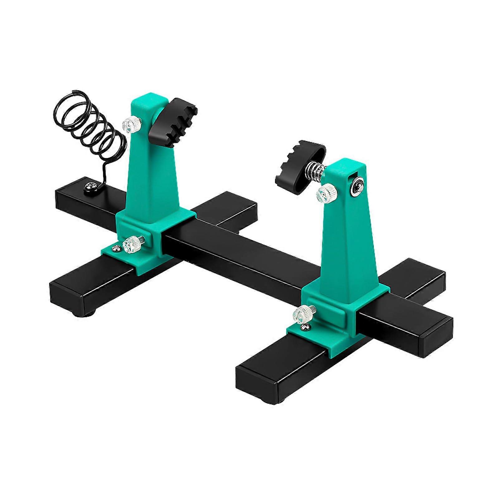 Adjustable PCB Holder with 360° Rotation Solid Metal Base for Circuit Board Soldering and