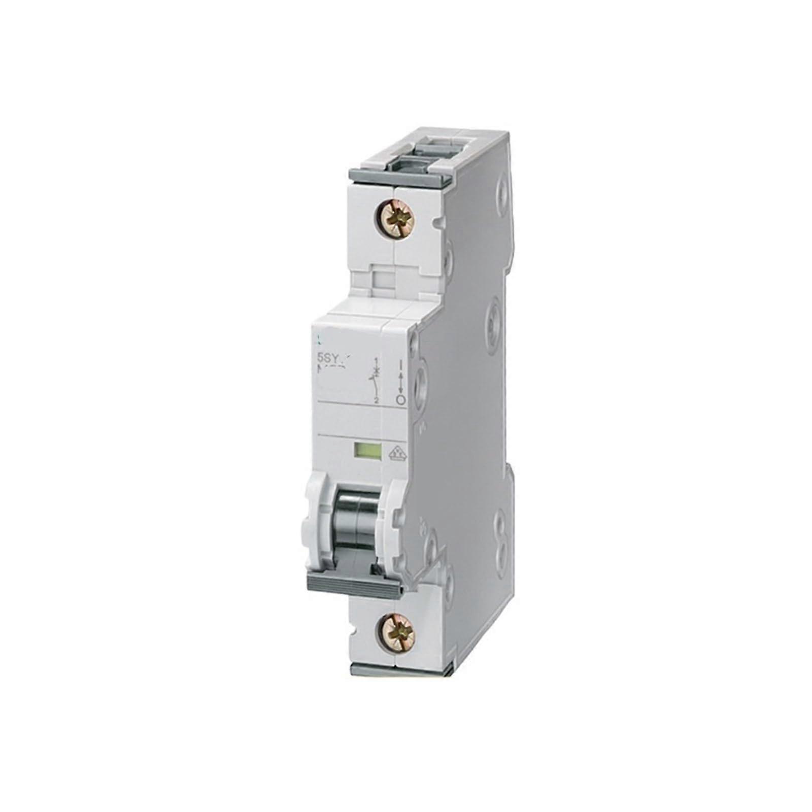 Single Pole B10A Miniature Circuit Breaker  Breaking Capacity DIN Rail Mount MCB