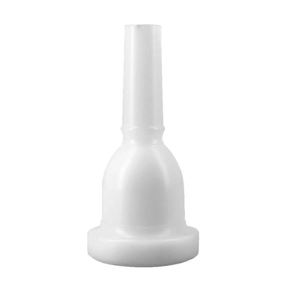 Plastic Tuba Mouthpiece Replacement with Quick Side Key, Durable Lightweight Design for Clear Bass