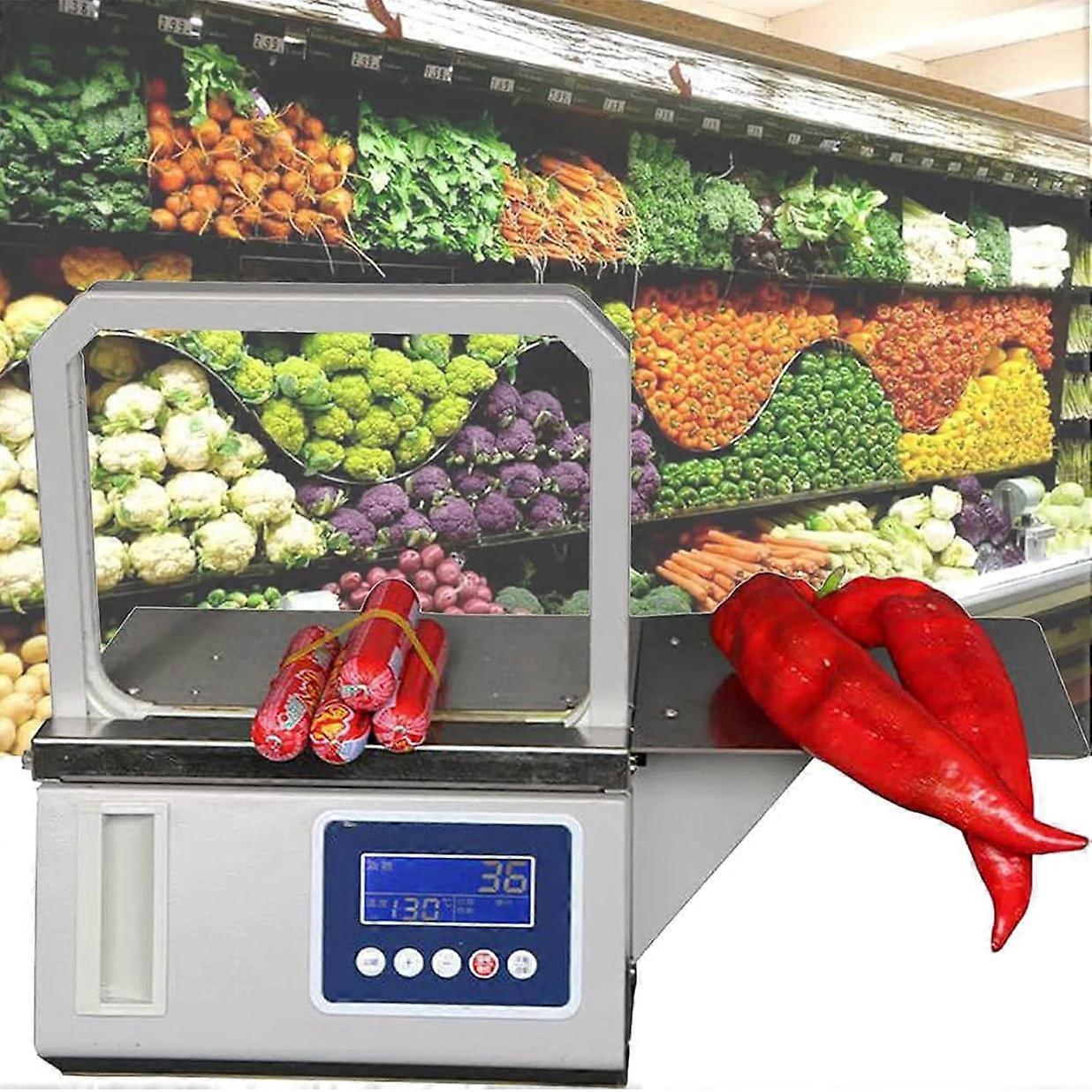Automatic Vegetable Bundling Machine with Photoelectric Induction, Hot Melt Tape, Adjustable Force