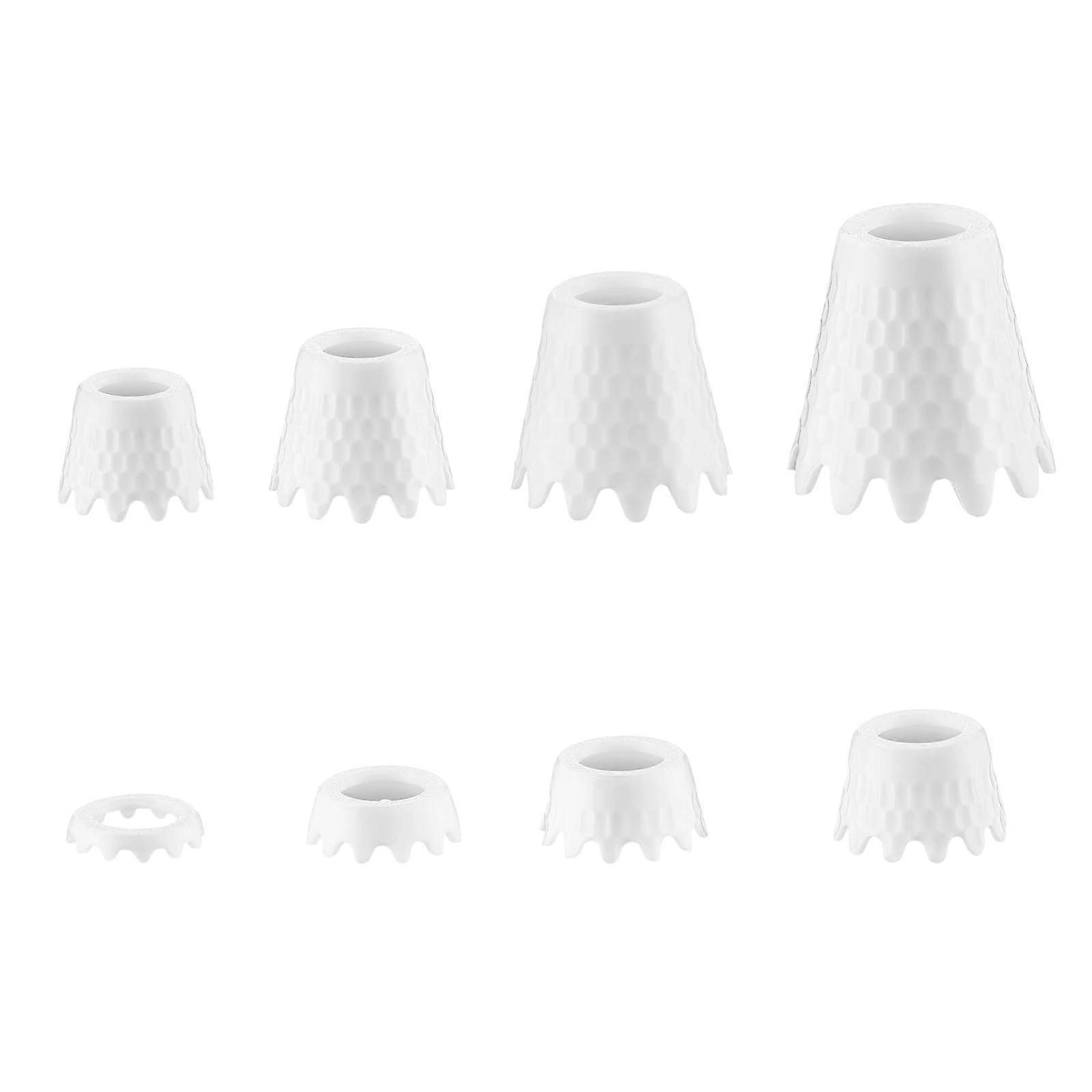 8Pcs Unbreakable Golf Tees Set for Indoor Outdoor Practice Durable ABS Training Accessories