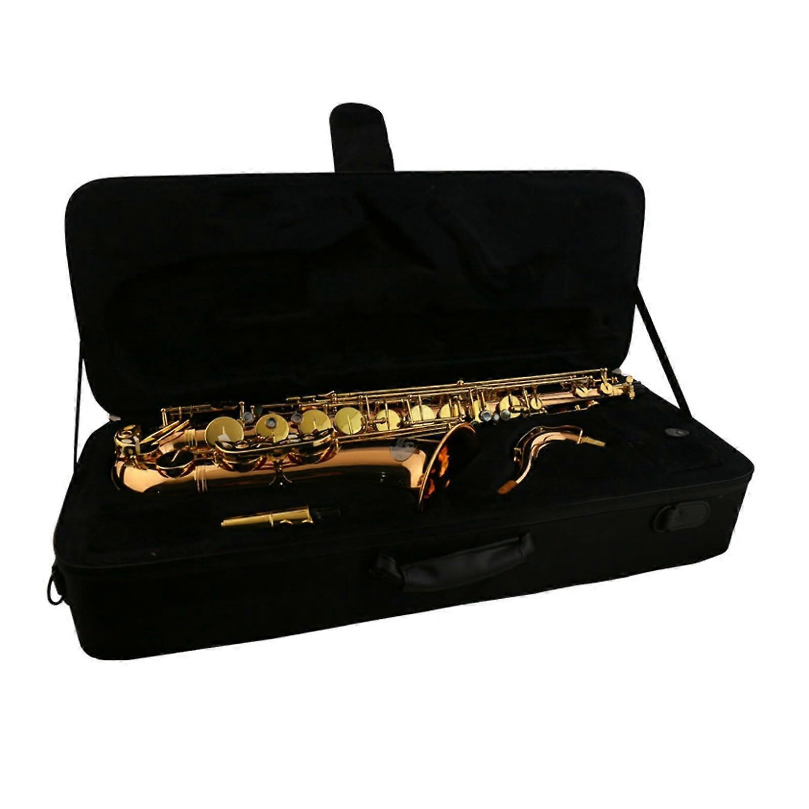 Beginner Tenor Saxophone B Flat with Accurate Professional Tuning and Durable Elegant Construction