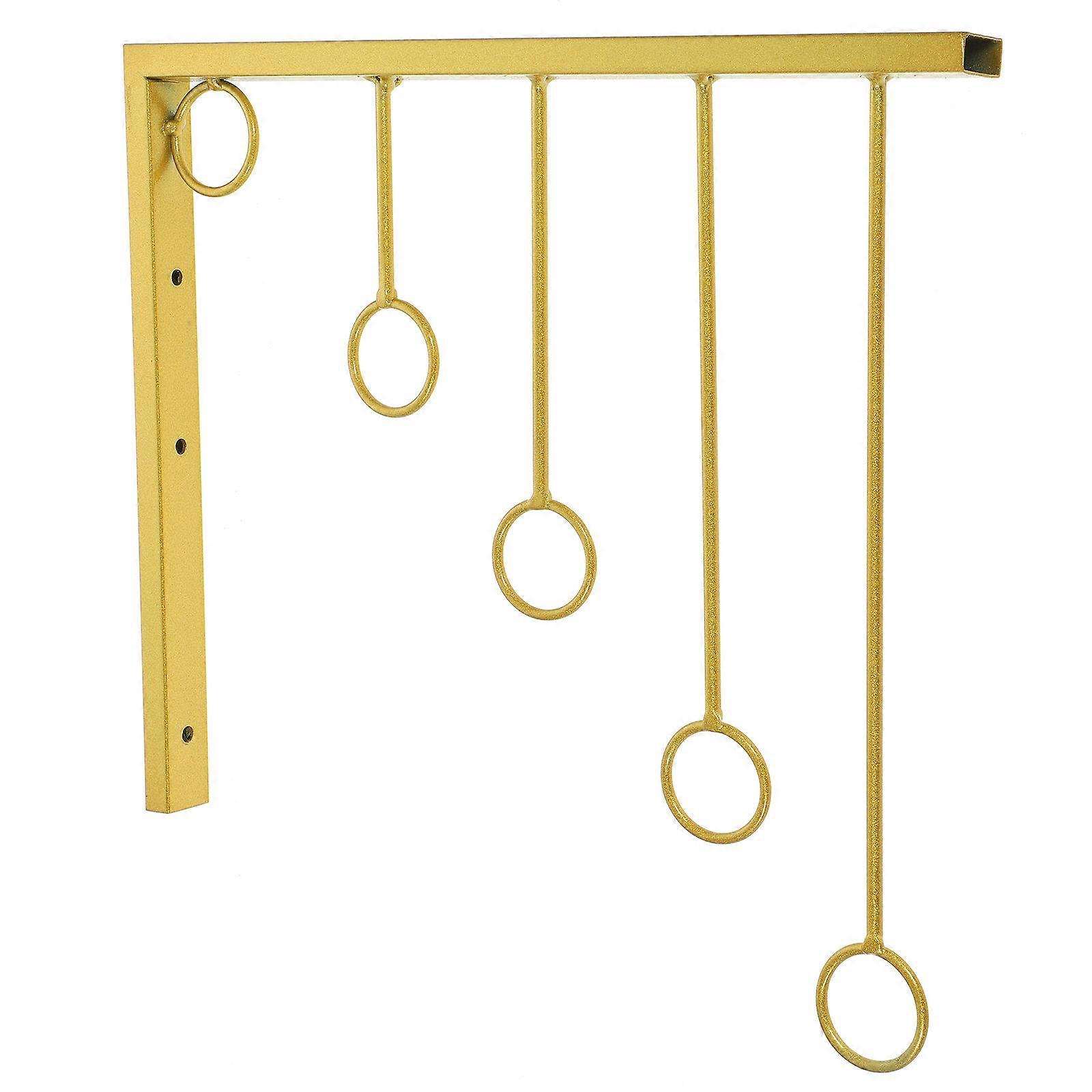 -Mounted Clothes Hanger Iron Hook for Clothes 4Pcs Set