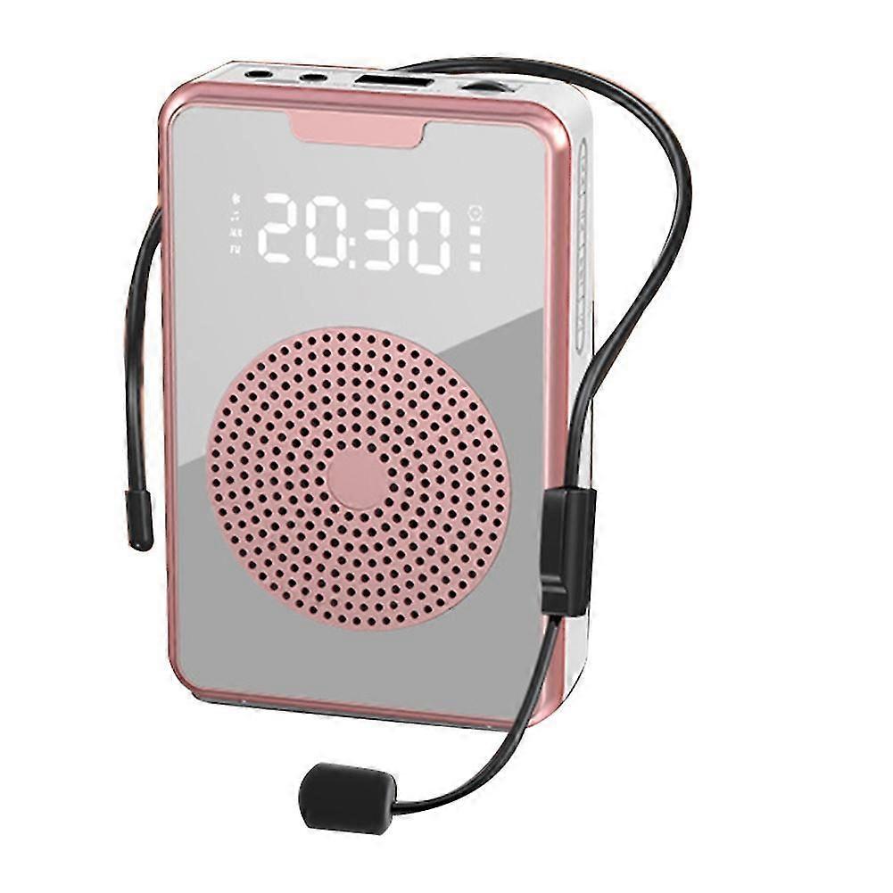 Wireless Voice Amplifier Bluetooth Microphone Speaker With Microphone Headset,for Tour Guide-