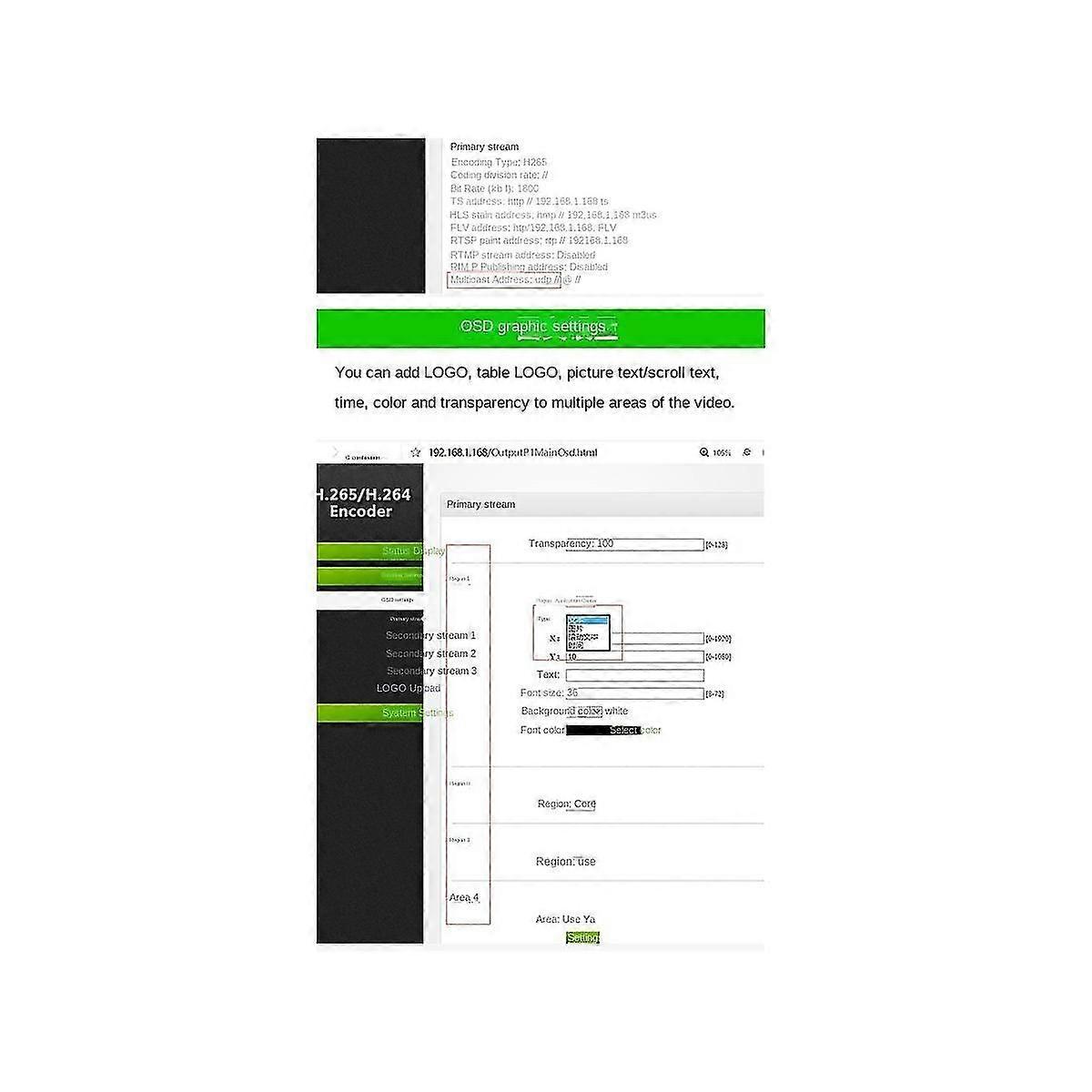 Mini -compatible Encoder Portable 265 Encoder H264 1920x1080 For Rtmp/ptsp/http/udp/ Live Streaming