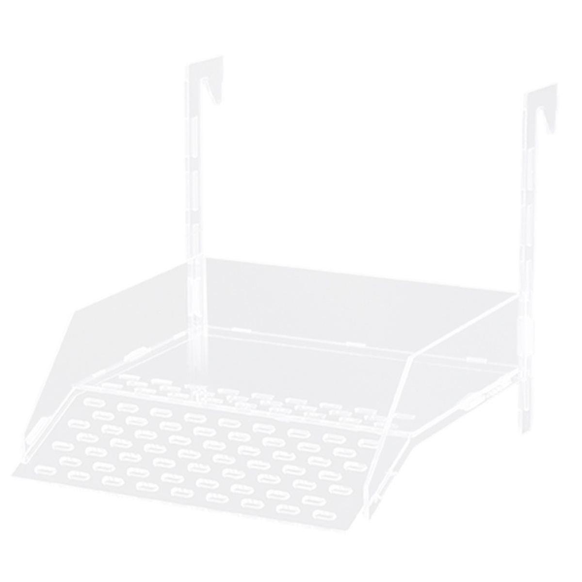 Turtle Sunbathing Platform - Wall Mounted Acrylic High Water Level Resting Floating Platform L